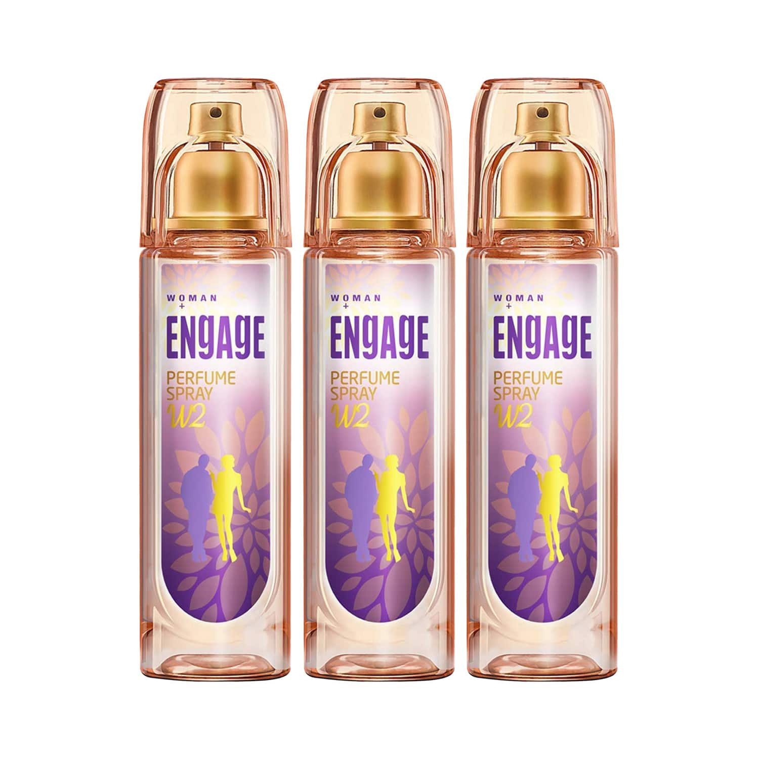 Engage | Engage W2 Perfume Spray For Women (120 ml) (Pack of 3) Combo