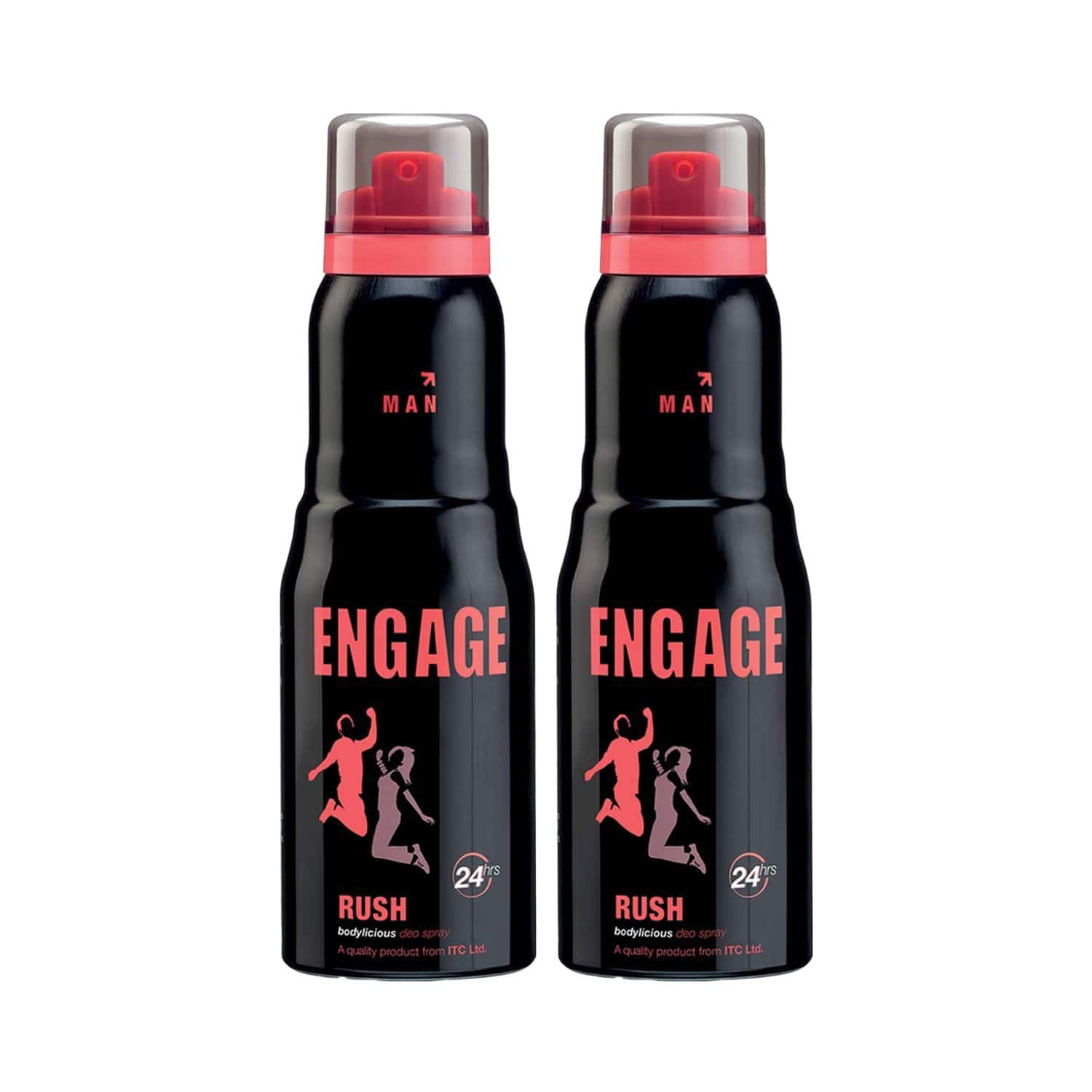 Engage | Engage Rush Deodorant Spray For Man (150 ml) (Pack of 2) Combo