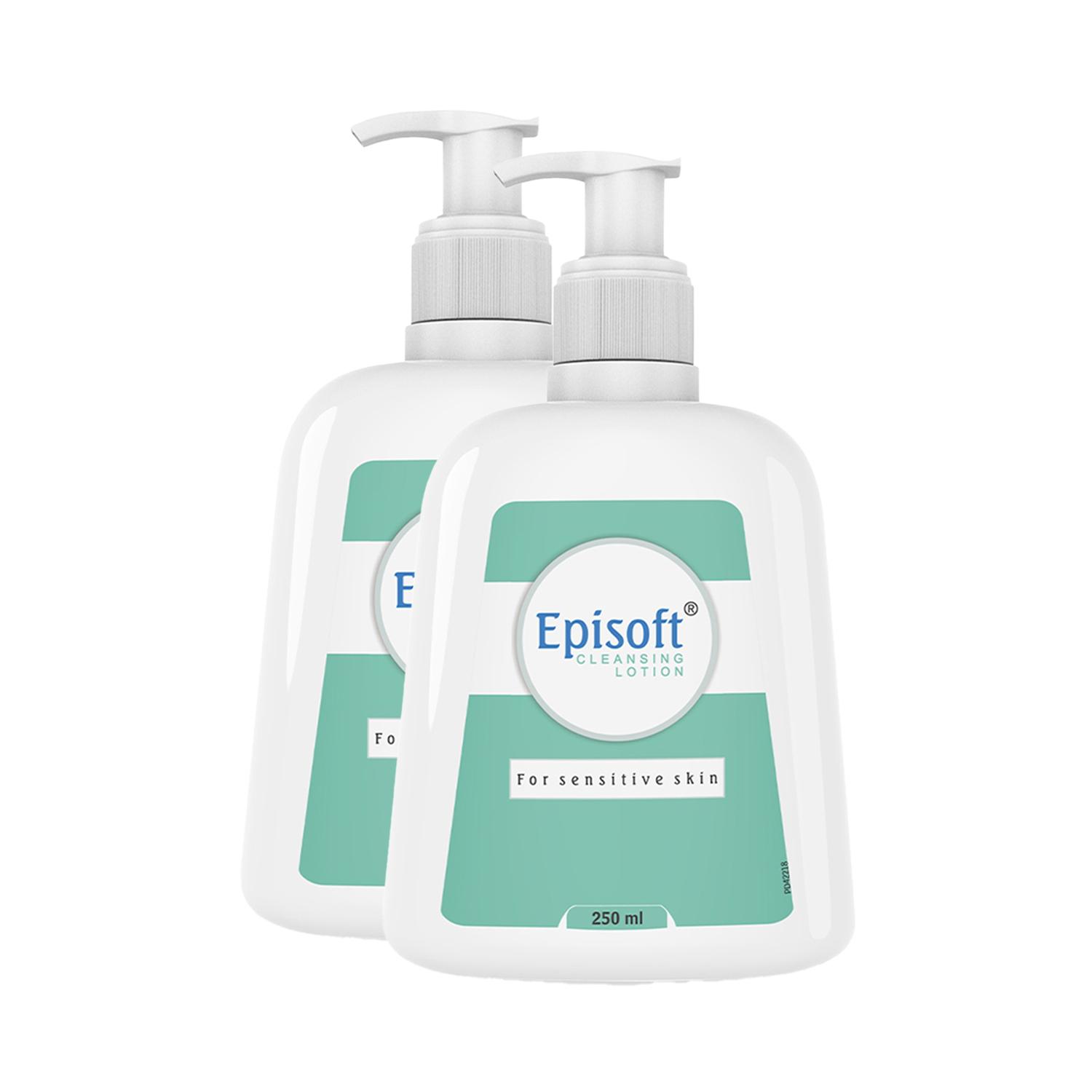 Episoft | Episoft Cleansing Lotion for Sensitive Skin Pack of 2 (250 ml) Combo