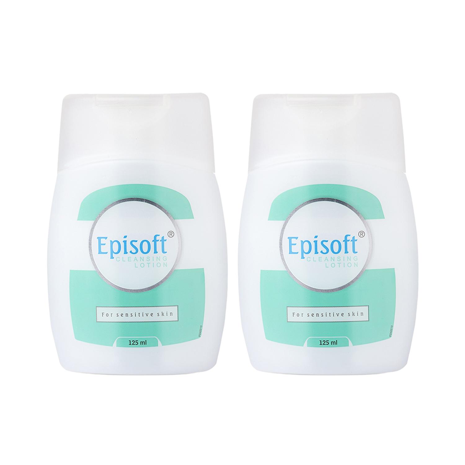 Episoft | Episoft Cleansing Lotion For Sensitive Skin Pack of 2  (125 ml)