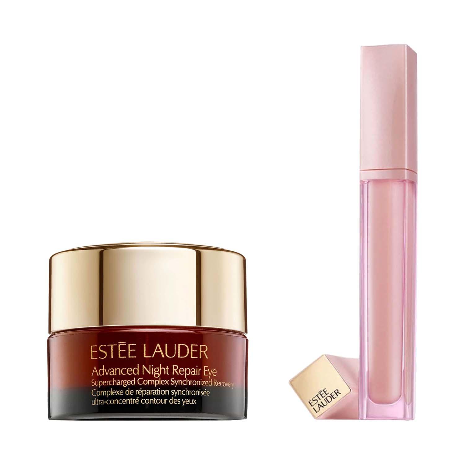 Estee Lauder | Estee Lauder Smoke And Bright Eye And Lip Repair Duo Combo