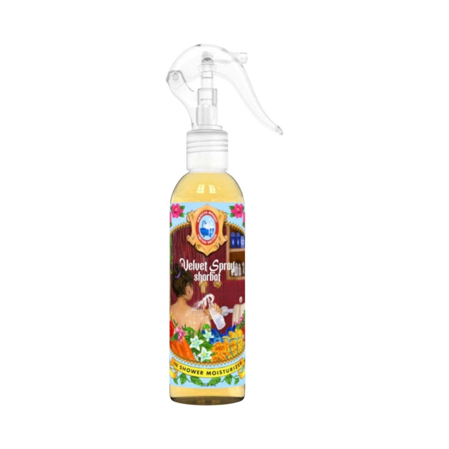 Hibiscus Monkey | Hibiscus Monkey Sharbat Velvet Spray In-Shower Body Moisturiser (250ml)