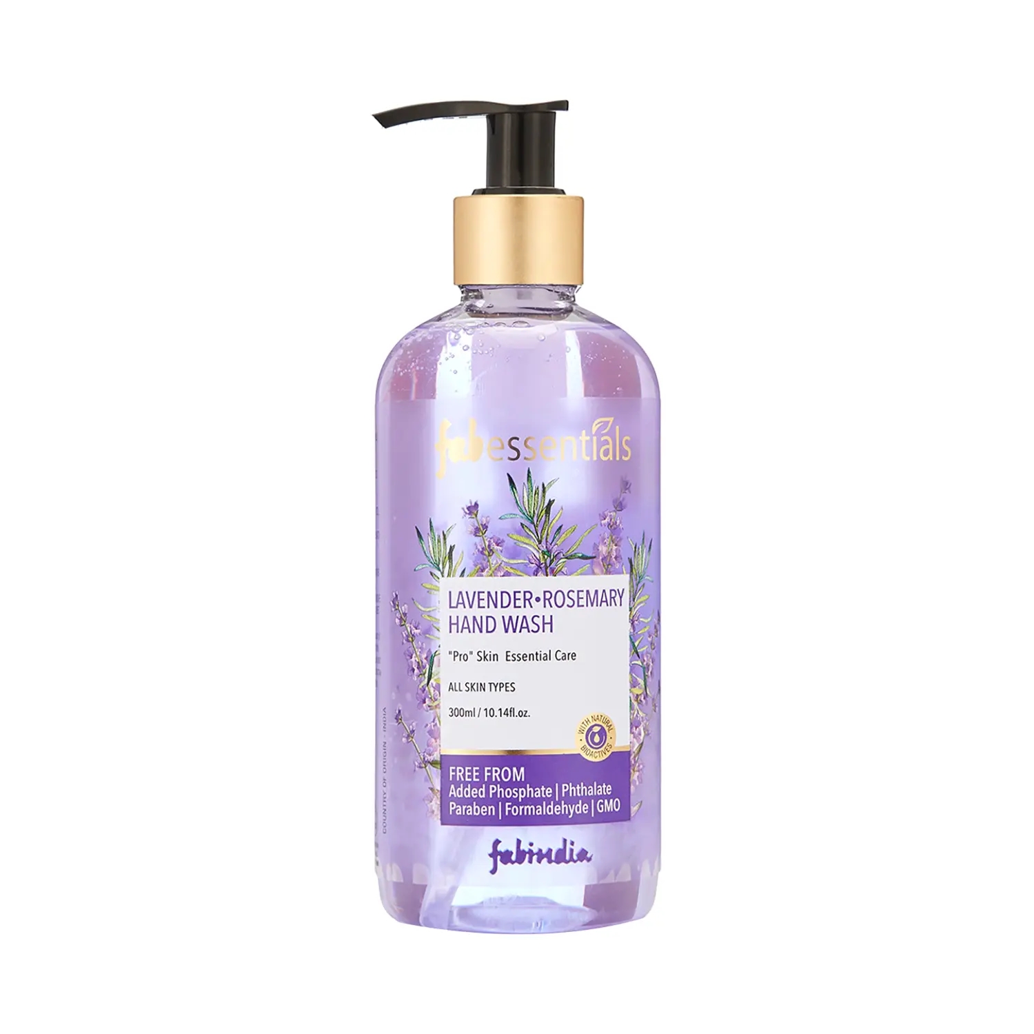 Fabessentials by Fabindia Lavender Rosemary Hand Wash (300ml)