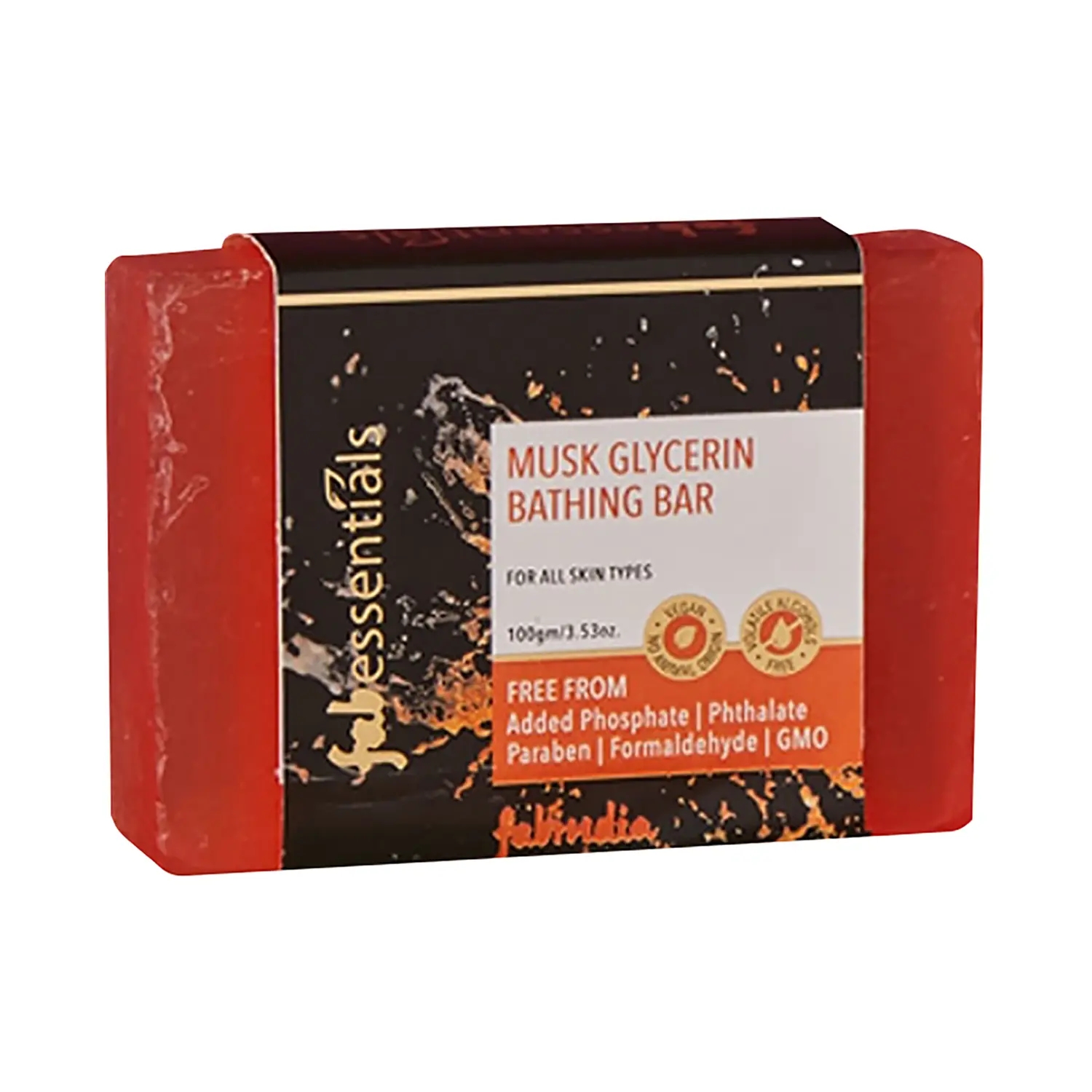 Fabessentials by Fabindia | Fabessentials by Fabindia Musk Glycerine Bathing Bar (100g)
