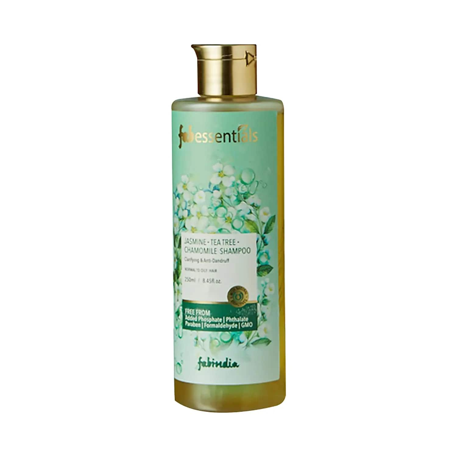 Fabessentials by Fabindia | Fabessentials by Fabindia Jasmine Tea Tree Chamomile Shampoo (250ml)