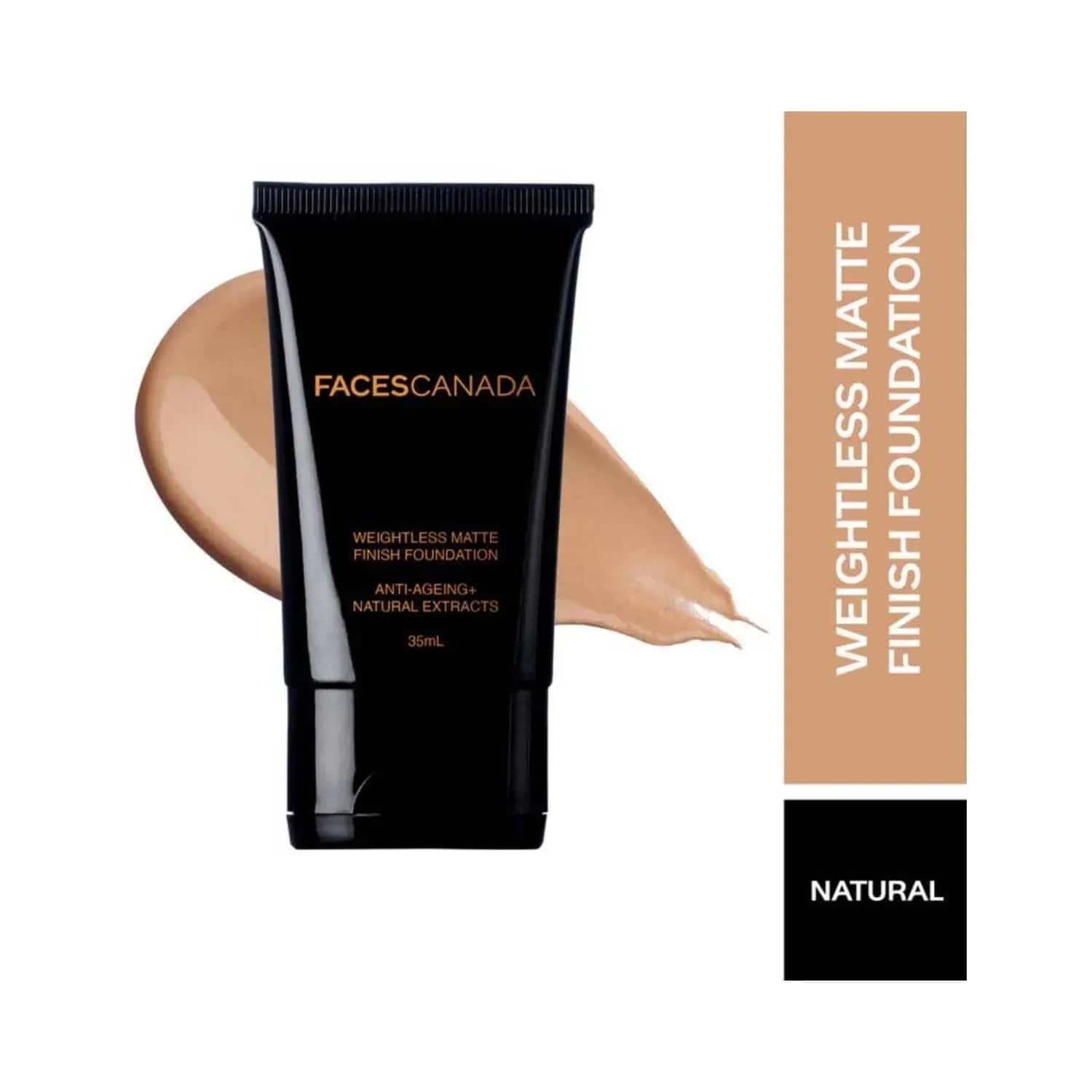 Faces Canada | Faces Canada Weightless Matte Finish Foundation - 02 Natural (35ml)