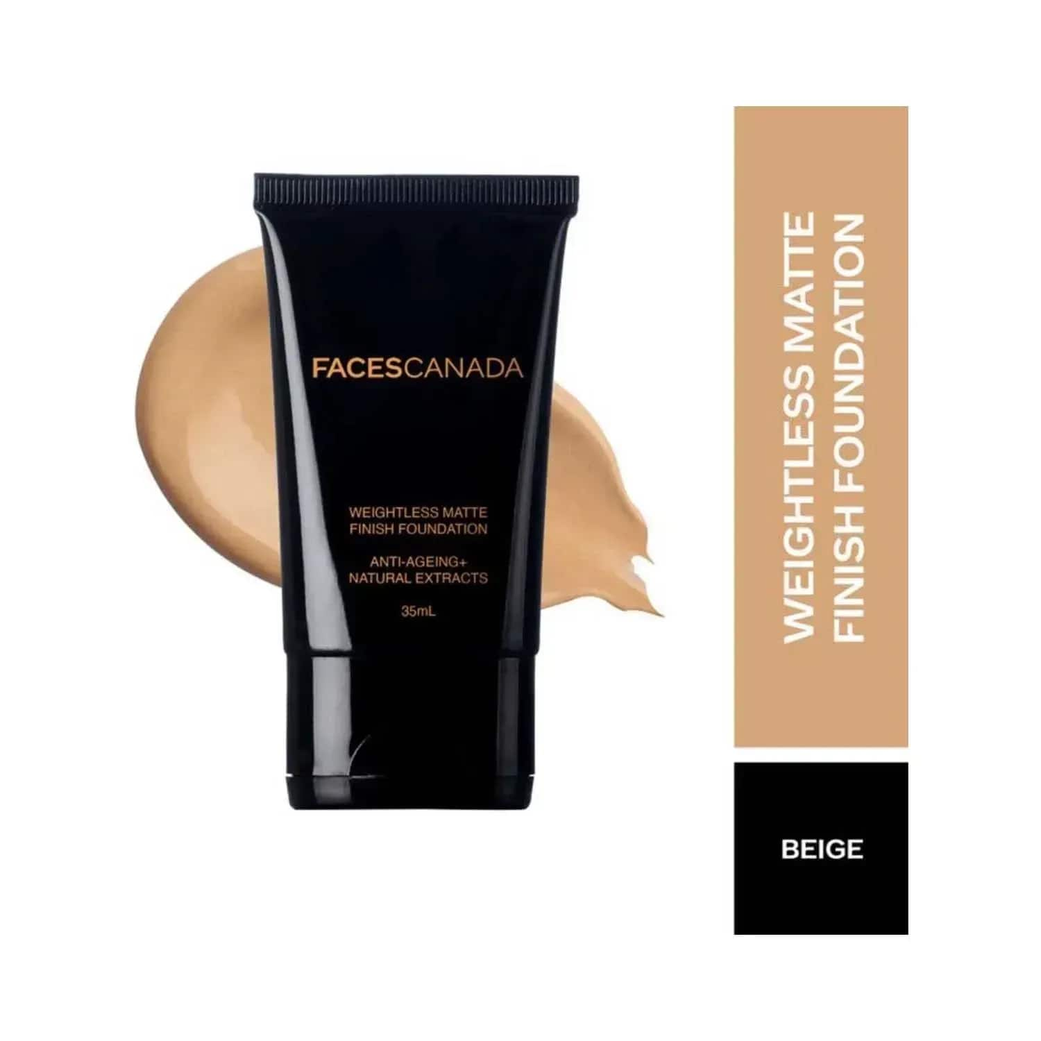 Faces Canada | Faces Canada Weightless Matte Finish Foundation - 03 Beige (35ml)