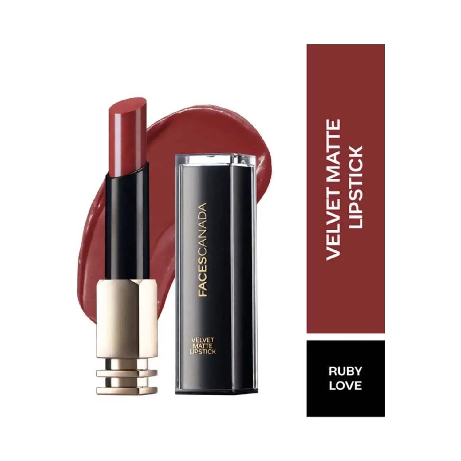 Faces Canada Velvet Matte Lipstick 15 Ruby Love 3.5g