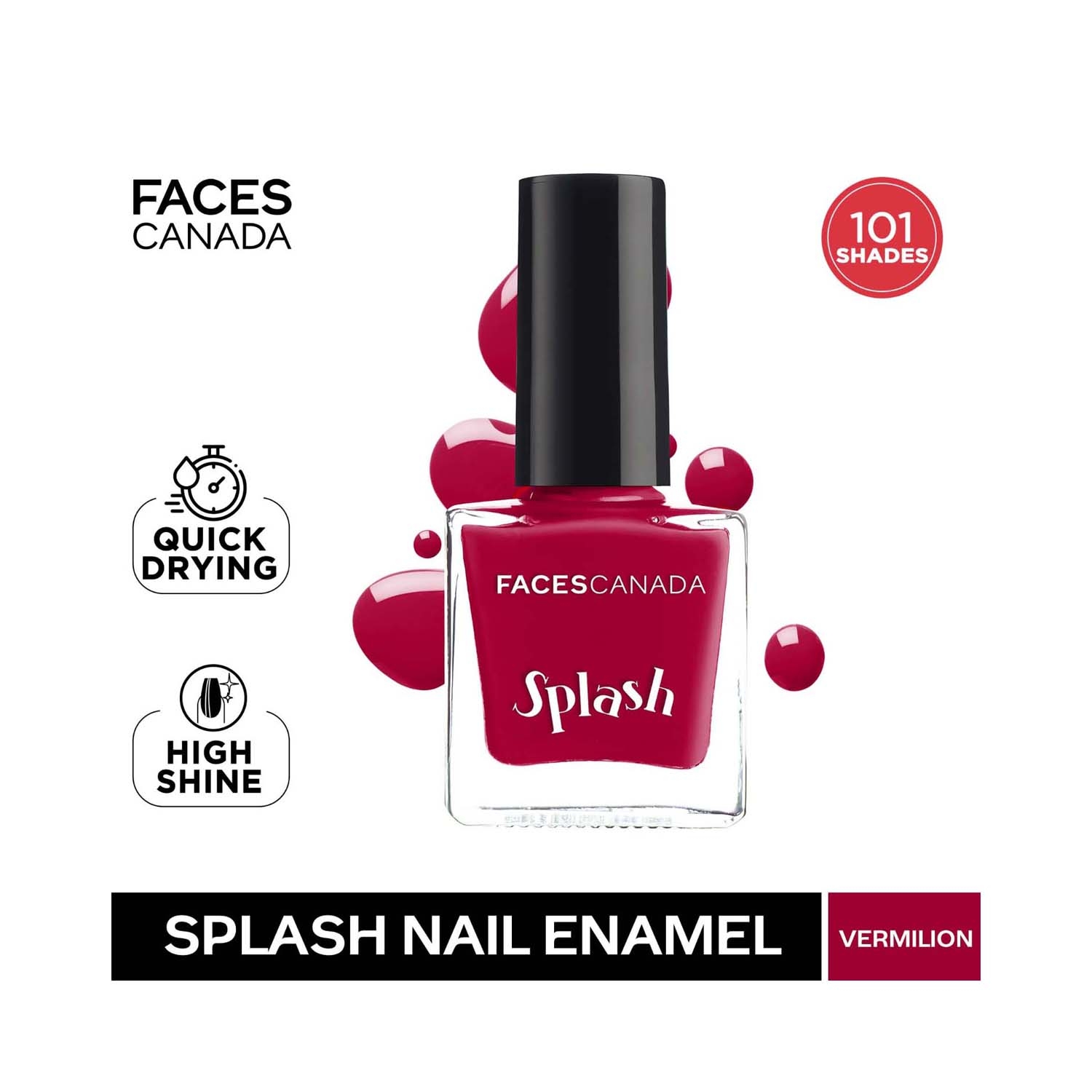 Buy Faces Canada Splash Nail Polish Colour Up 34 8ml online at best price  in India  Health  Glow