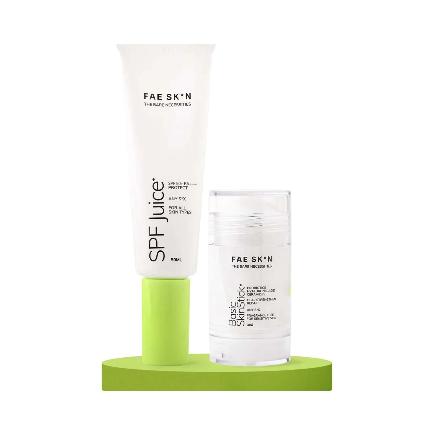 FAE BEAUTY | FAE BEAUTY Skincare Combo - SPF Juice & Basic Skinstick (2Pcs)