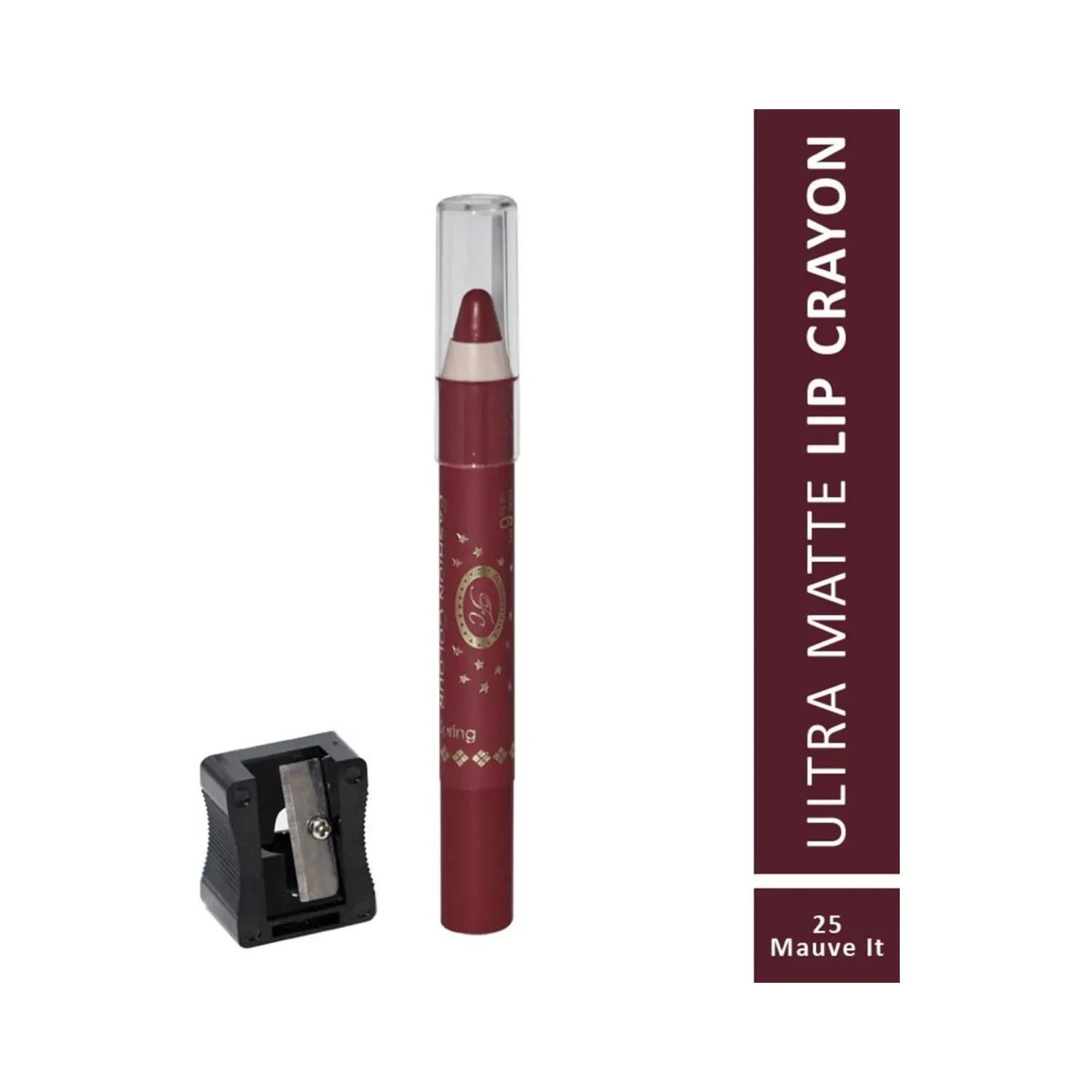 Fashion Colour | Fashion Colour Ultra Matte Lip Crayon - 25 Mauve It (2.8g)
