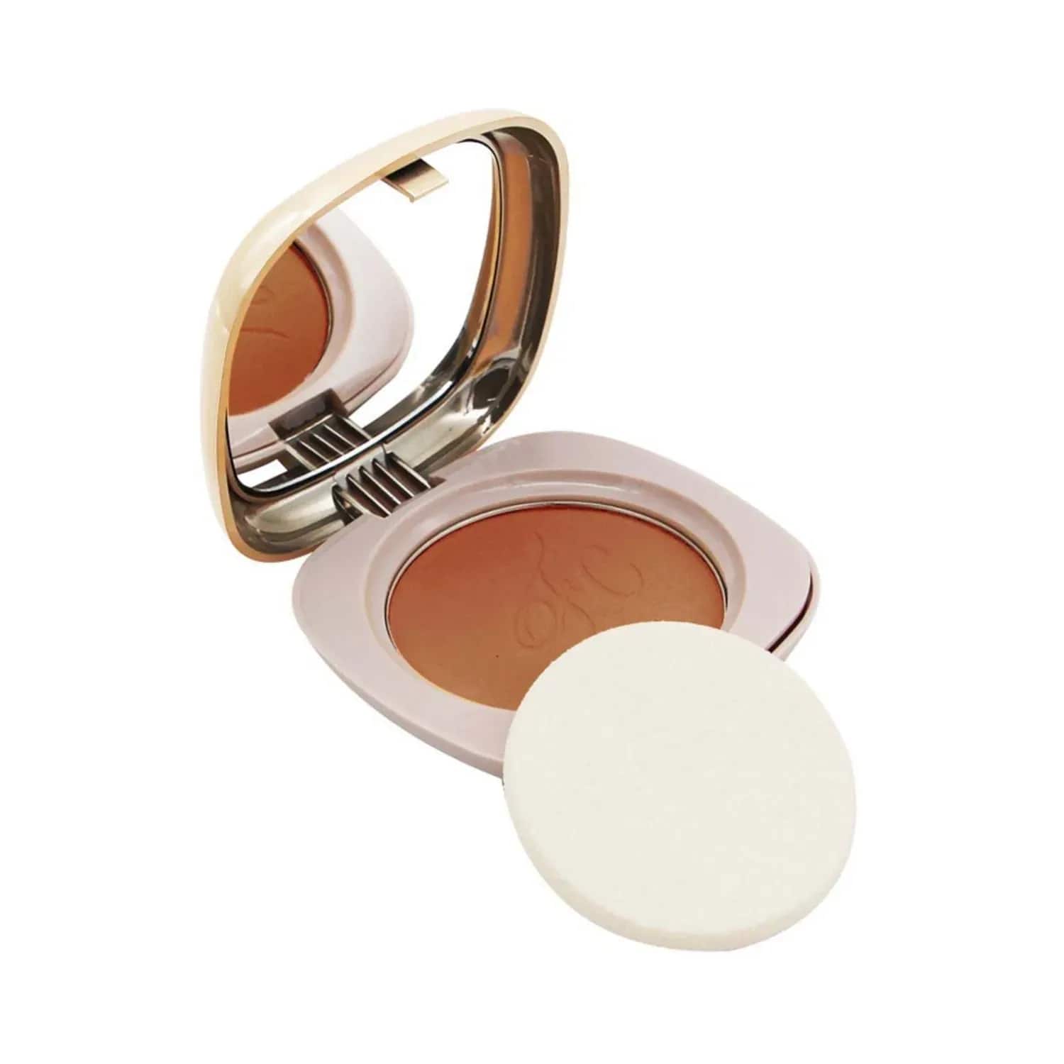 Dark outlet compact powder