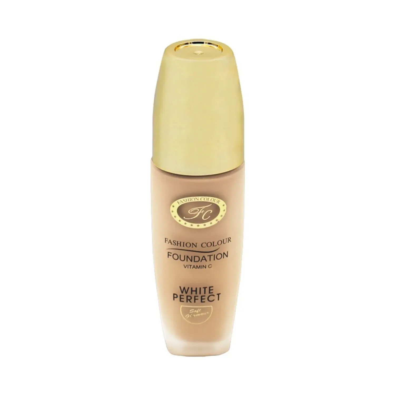 Fashion Colour | Fashion Colour Vitamin C Whitening Perfect Foundation - 01 Pearl White (40ml)