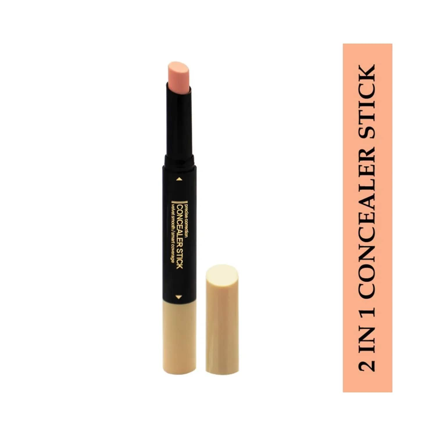 Fashion Colour | Fashion Colour Jersy Girl 2-In-1 Double Perfecting Correction Concealer Stick - 01 Shade (2.2g)