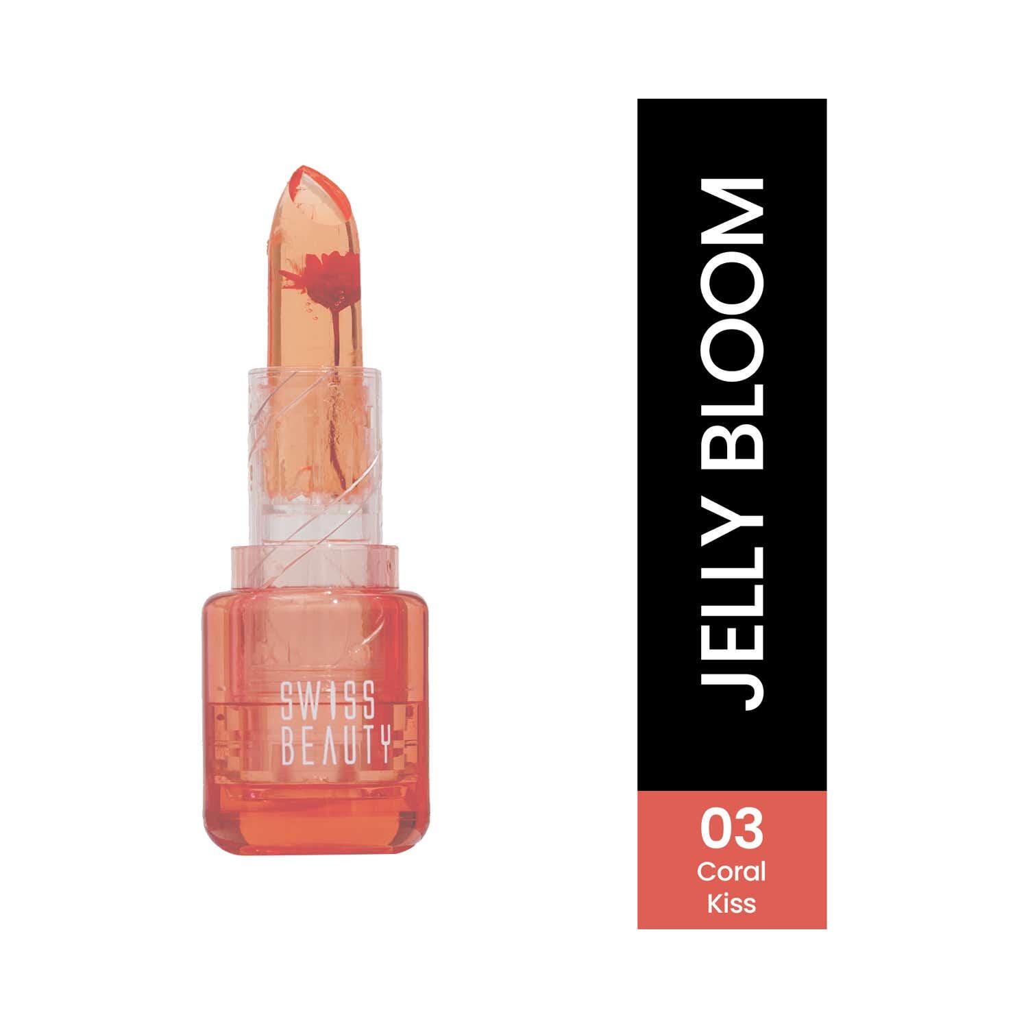 Swiss Beauty | Swiss Beauty Jelly Bloom pH Lip Balm - Coral Kiss (3.6 g)