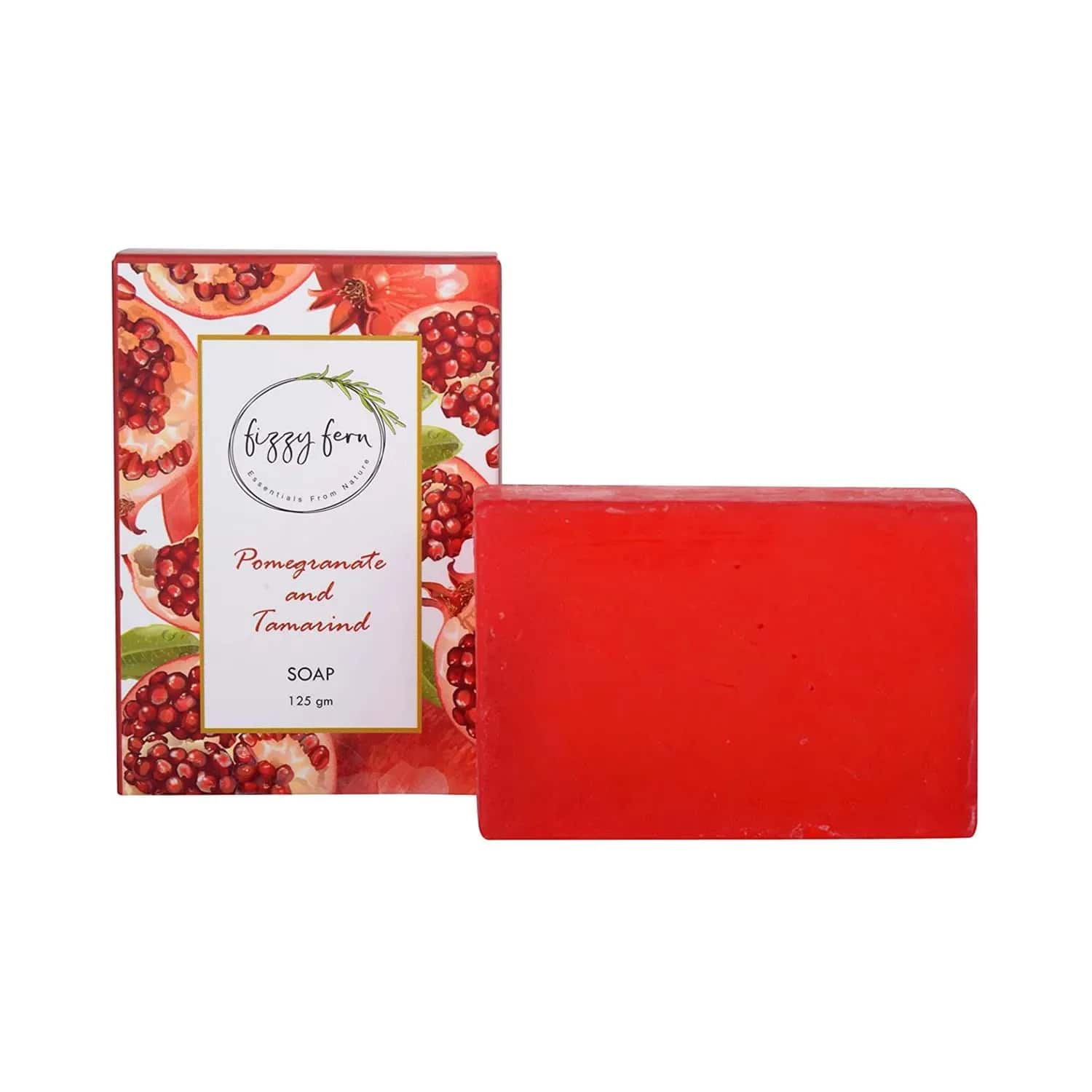 Fizzy Fern | Fizzy Fern Pomegranate and Tamarind Soap (125g)