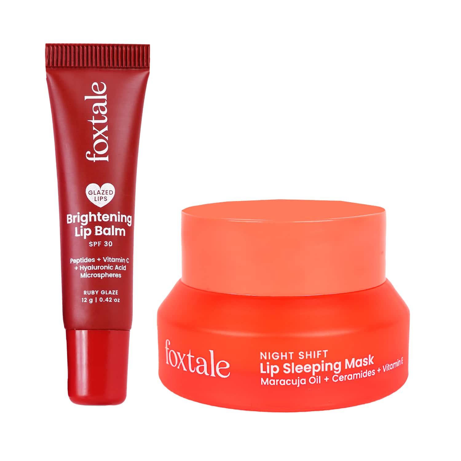 Foxtale | Foxtale Night Shift Brighten & Repair Lips Day to Night Combo