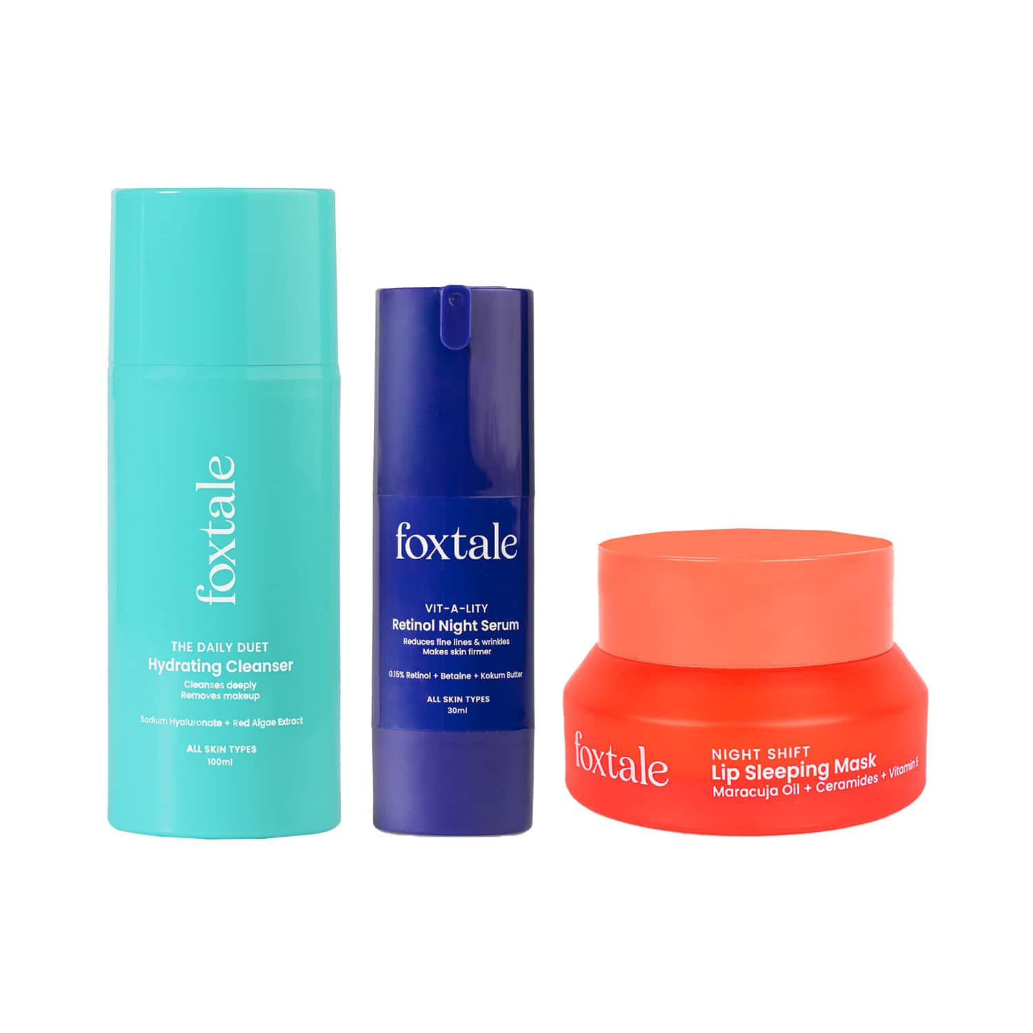 Foxtale | Foxtale Midnight Reset Combo Cleanse, Repair & Restore Overnight