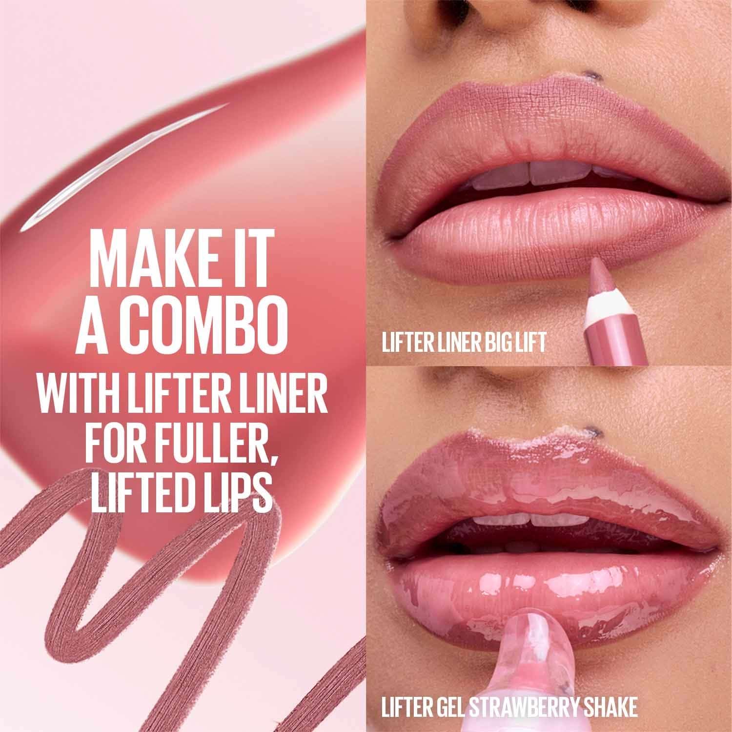 Maybelline New York Lifter Oil In Gel Lip Gloss - Berry Twist - 6.6 ml - Image 10