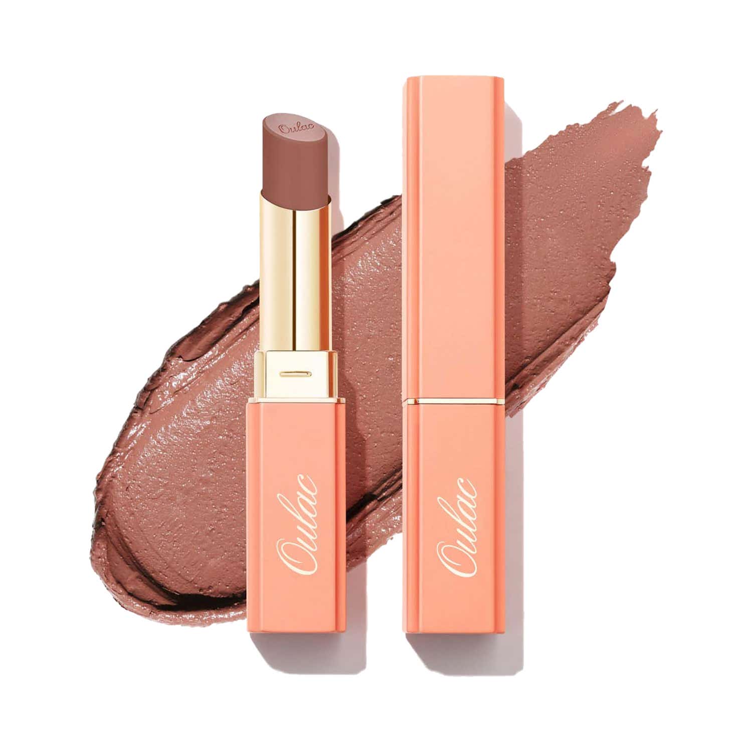 Oulac Sensual Glow Rich Creme Lipstick - SG04-Be Mine (4 g)