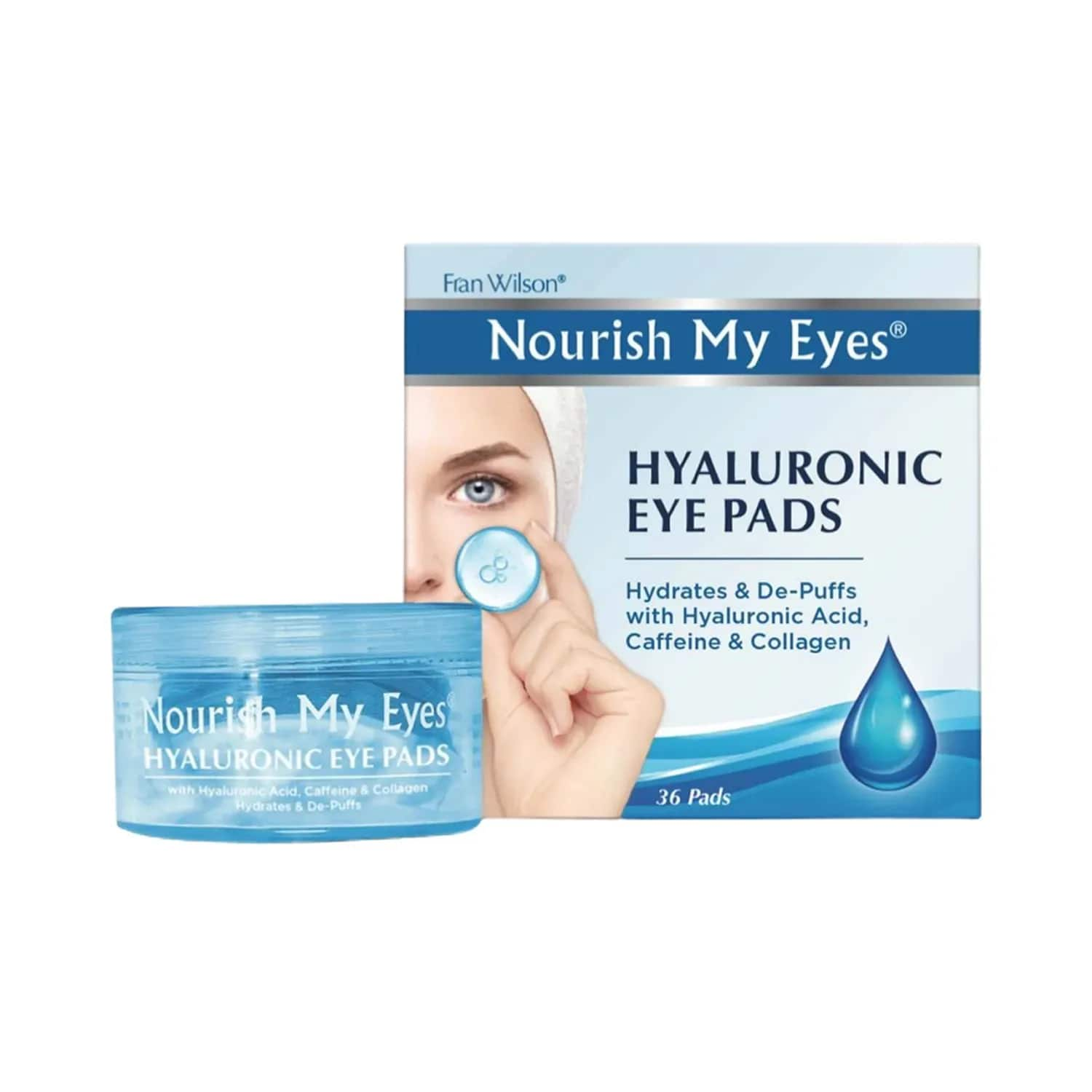 Fran Wilson Moodmatcher | Fran Wilson Moodmatcher Nourish My Eyes Hyaluronic Pads