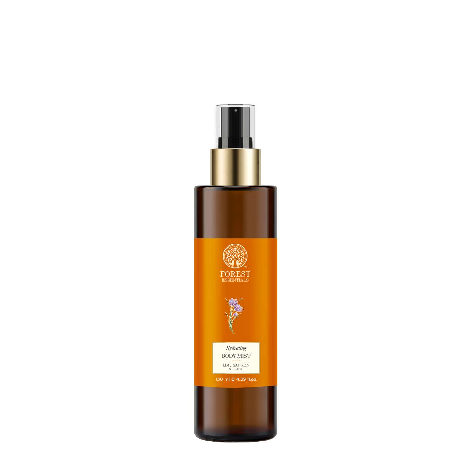 Forest Essentials | Forest Essentials Lime Saffron & Oudh Body Mist (130 ml)