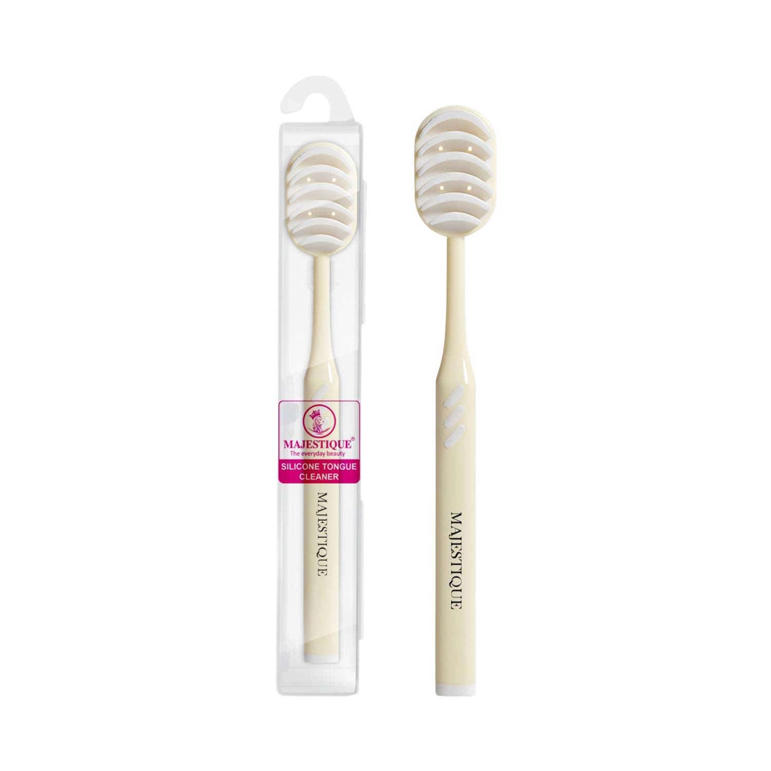 Majestique | Majestique Soft Silicone Tongue Cleaner for Adults