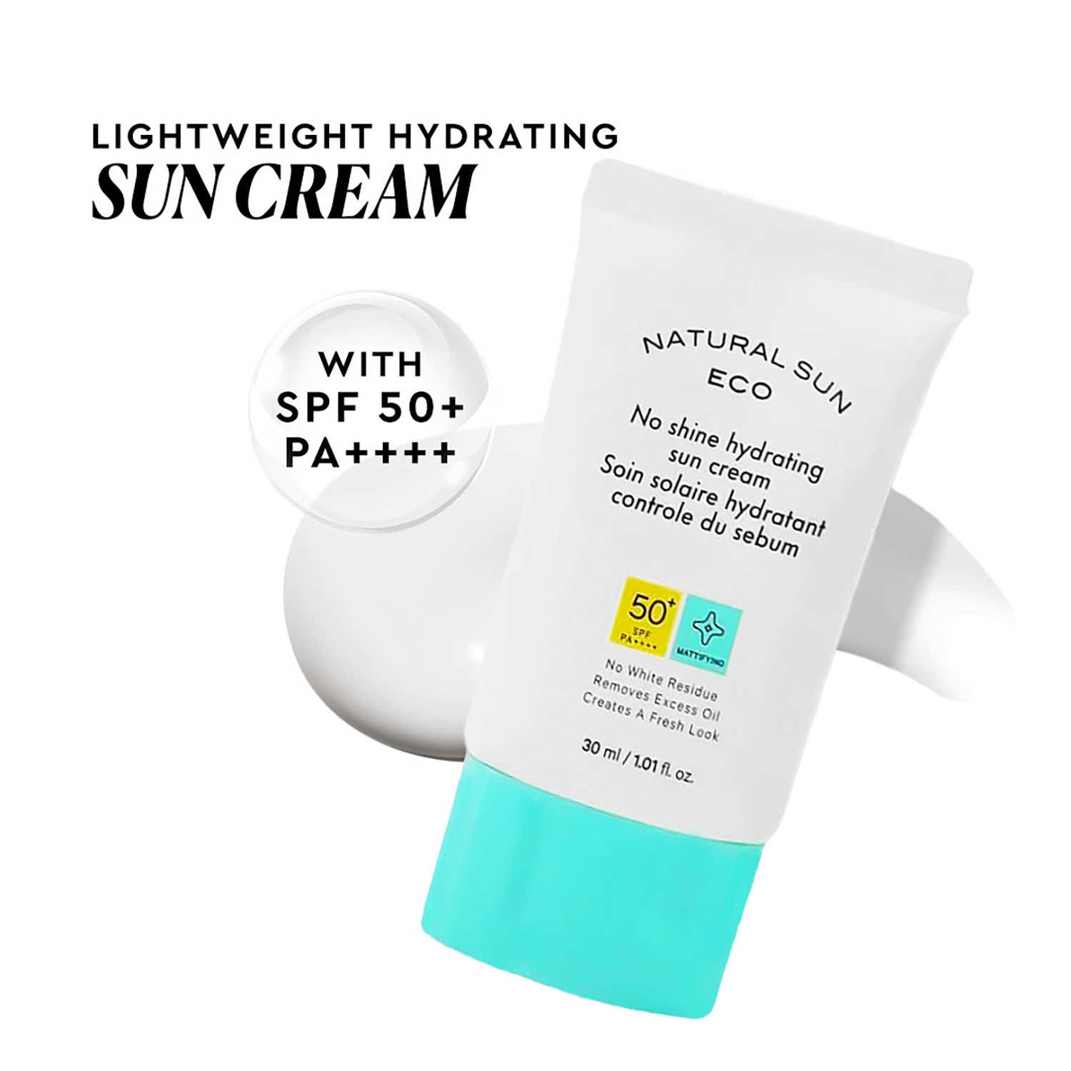 The Face Shop | The Face Shop Hydrating Sunscreen SPF 50+ PA++++ - Korean Mini, Matte Finish & No White Cast (30 ml)