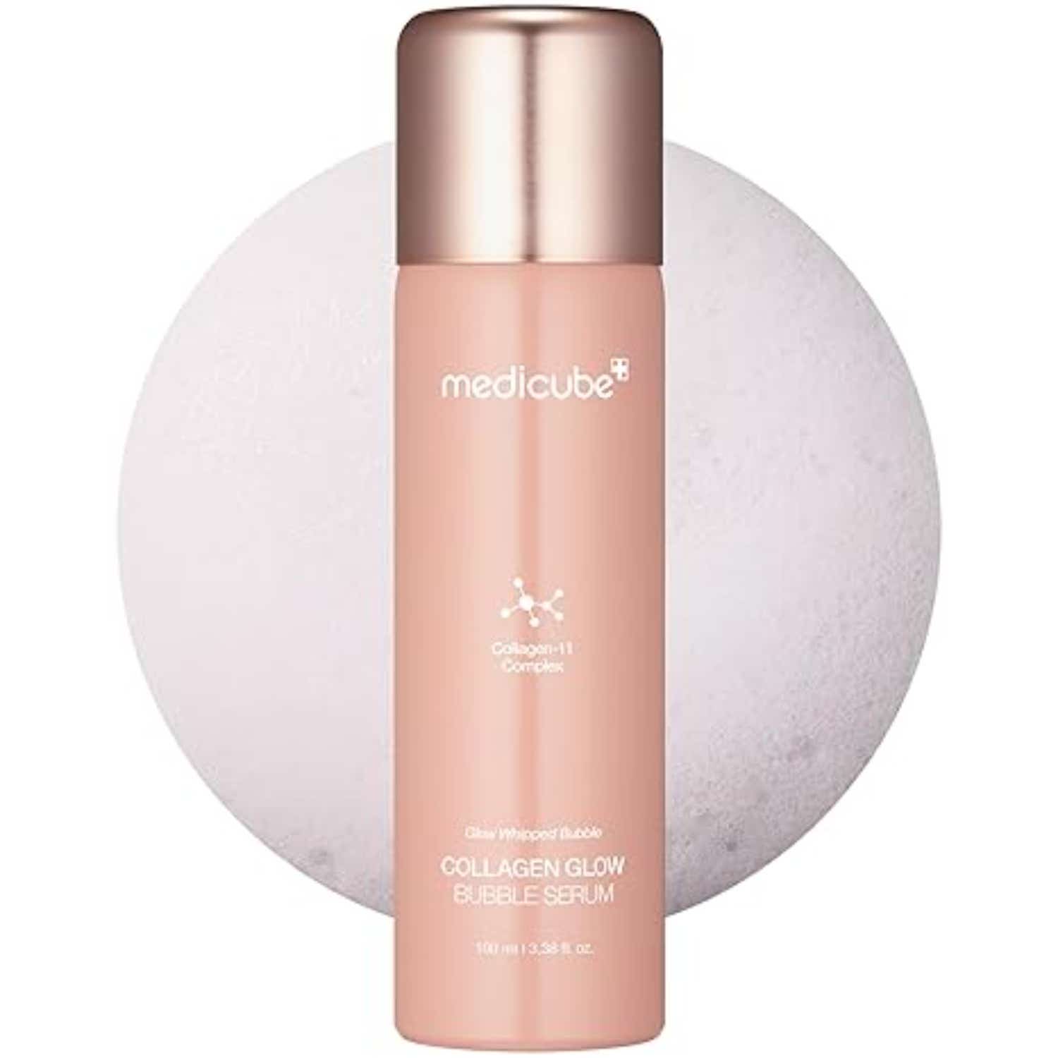 medicube | Medicube Collagen Glow Bubble Serum -Sea Freight Only, Glow & Lifted Look - Korean skincare, 100ml