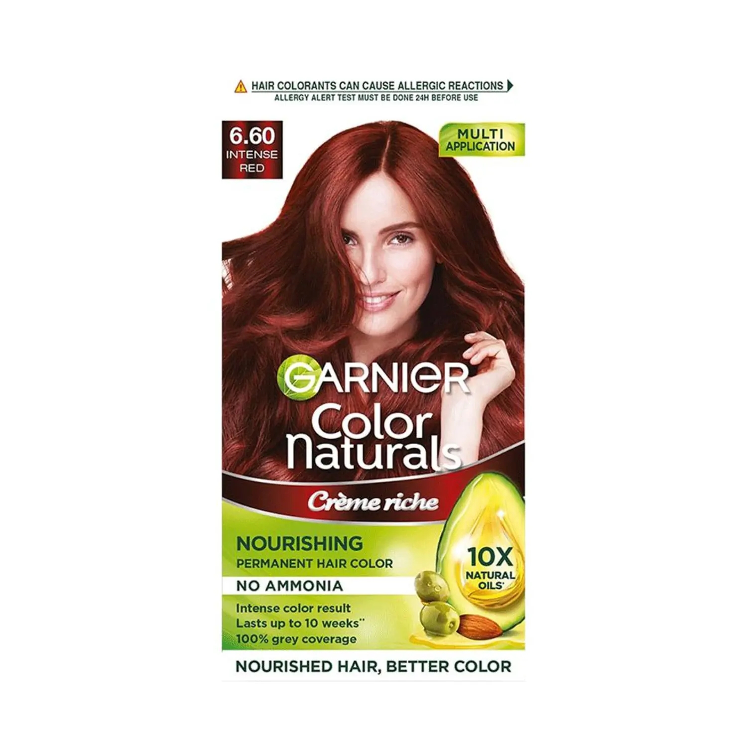 Garnier Naturals Creme Hair 6.60 Intense Red (70ml+60g)