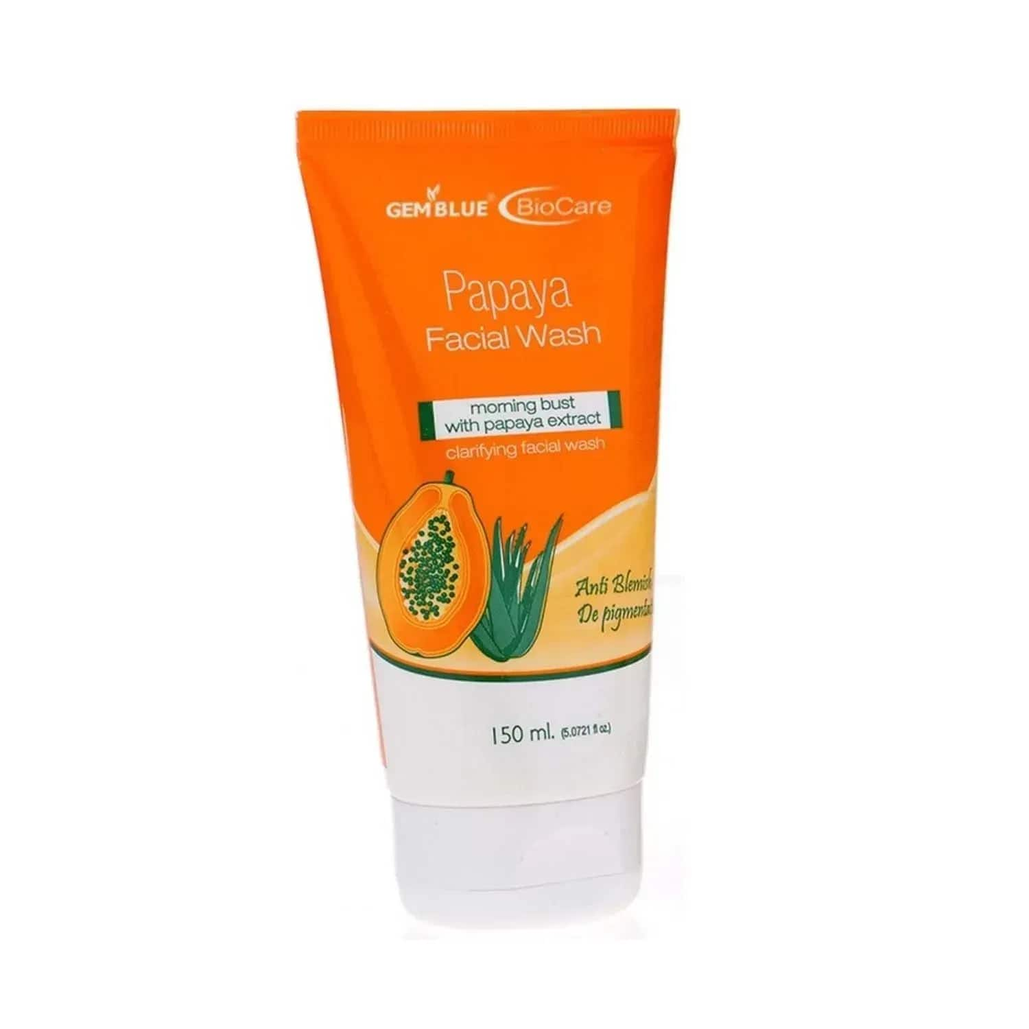 Gemblue Biocare | Gemblue Biocare Papaya Facewash - (150ml)