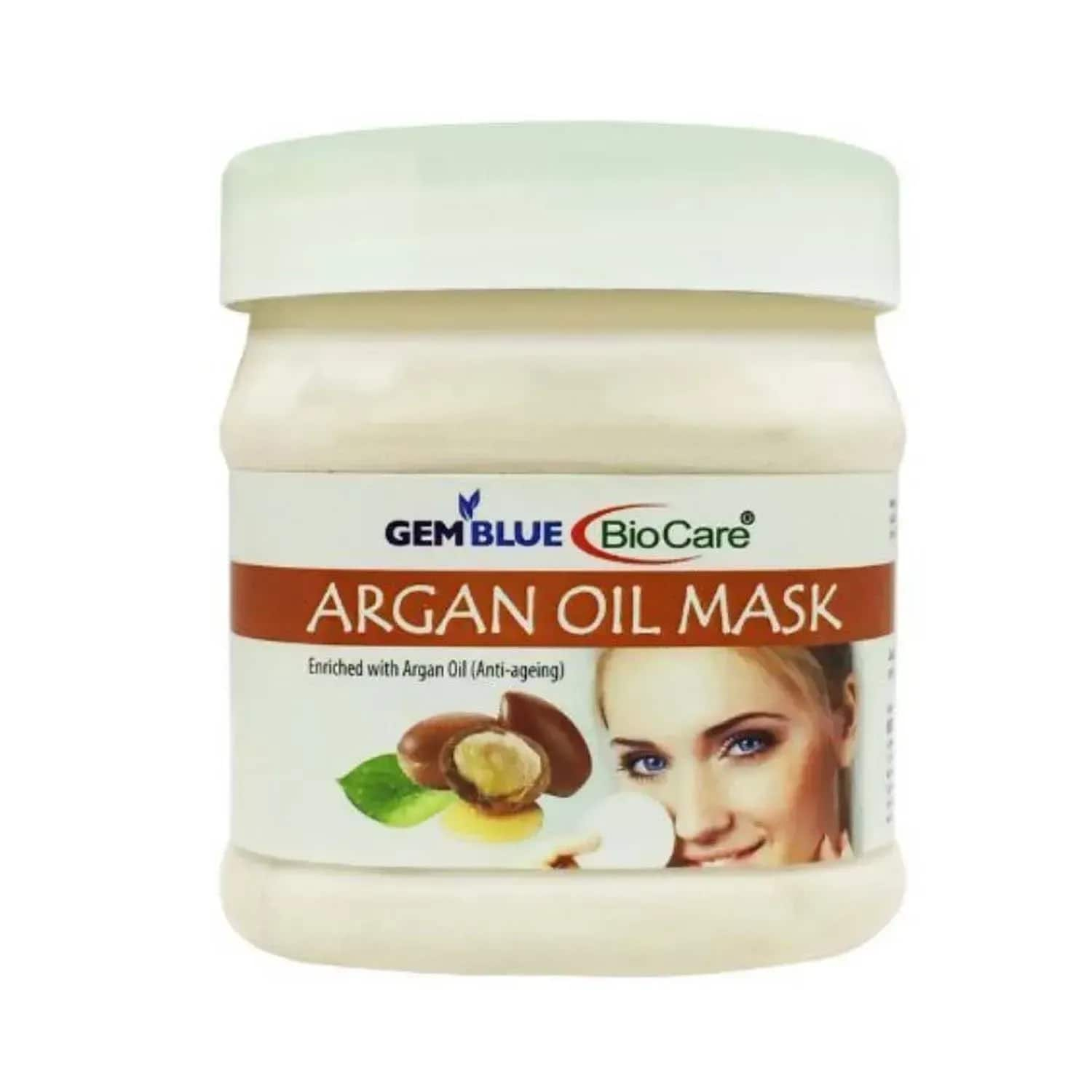 Gemblue Biocare | Gemblue Biocare Argan Oil Face Mask - (500ml)