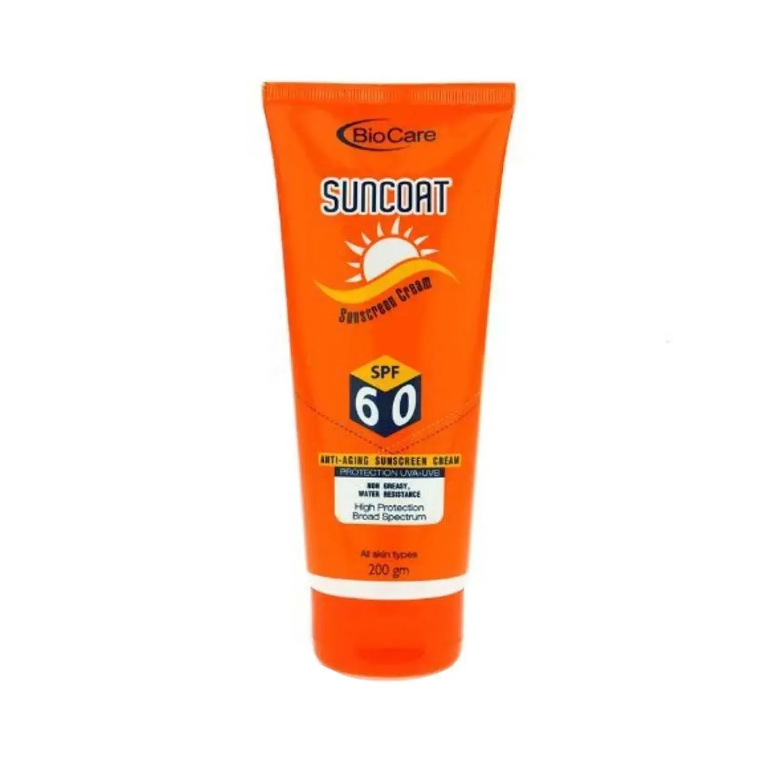 Gemblue Biocare | Gemblue Biocare Suncoat Sunscreen Cream SPF 60 - (200ml)