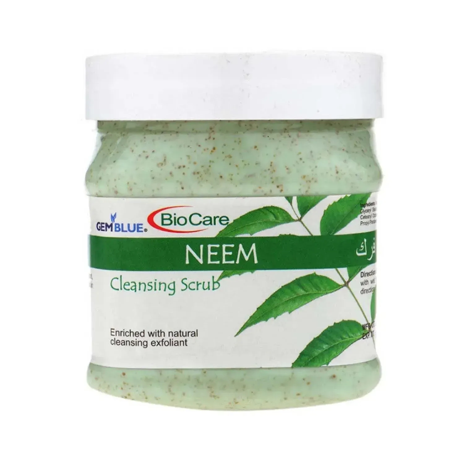 Gemblue Biocare Neem Natural Cleansing Scrub - (500ml)