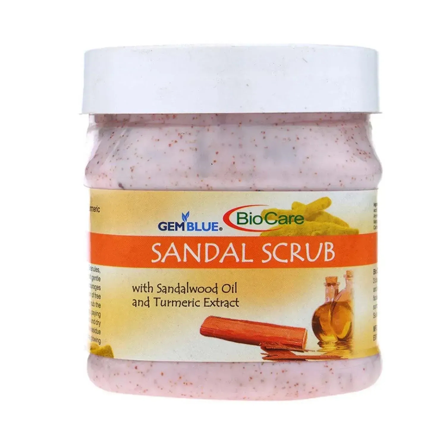 Gemblue Biocare | Gemblue Biocare Sandal Face And Body Scrub - (500ml)