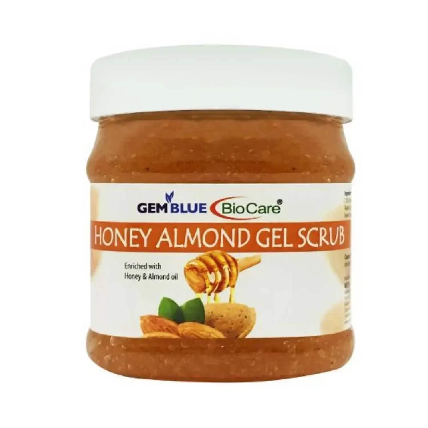 Gemblue Biocare | Gemblue Biocare Honey & Almond Gel Scrub - (500ml)