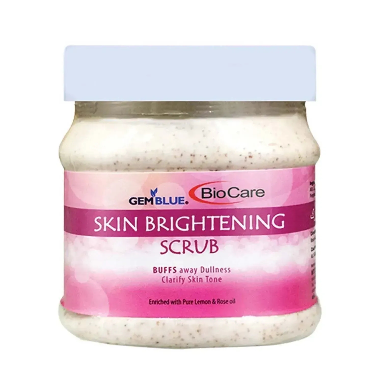 Gemblue Biocare Skin Brightening Face And Body Scrub - (500ml)