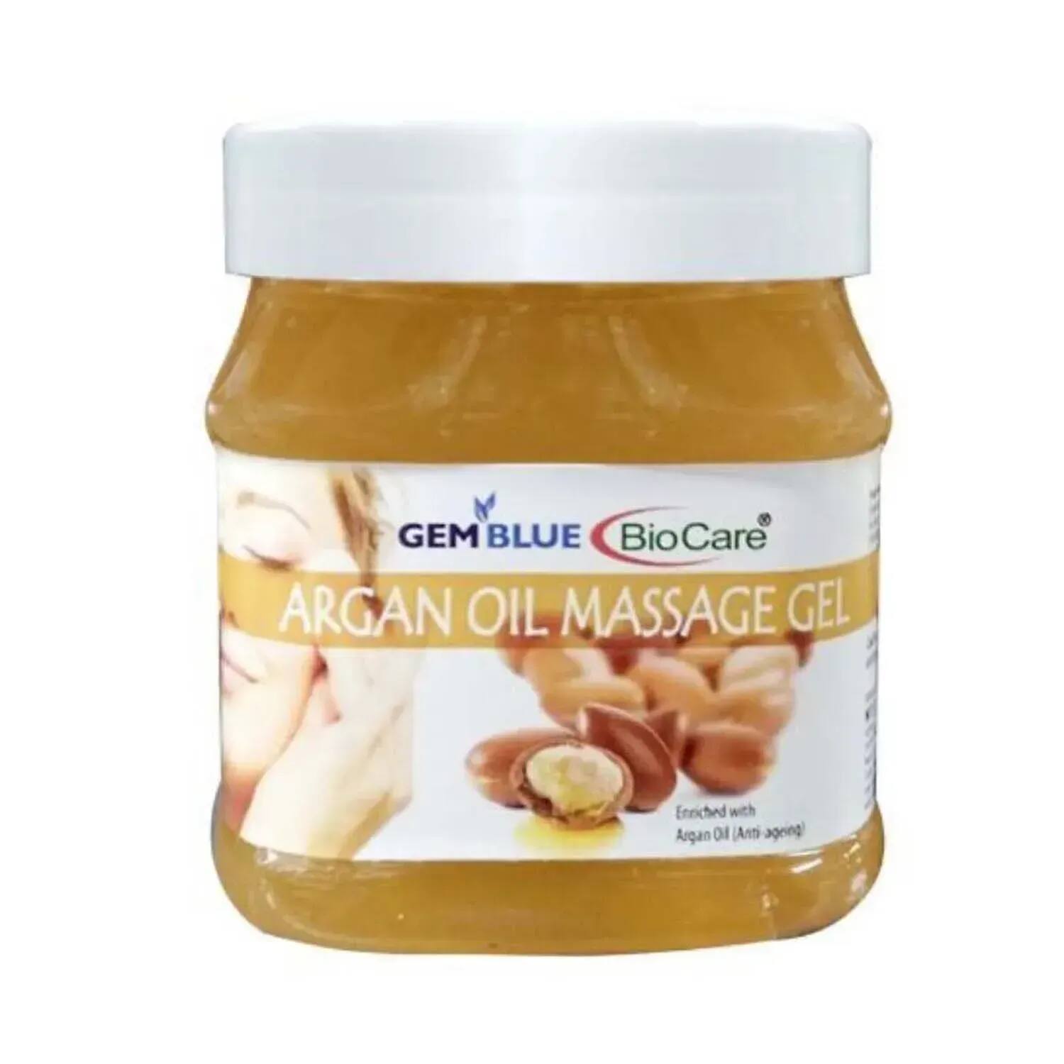 Gemblue Biocare | Gemblue Biocare Argan Oil Massage Gel - (500ml)