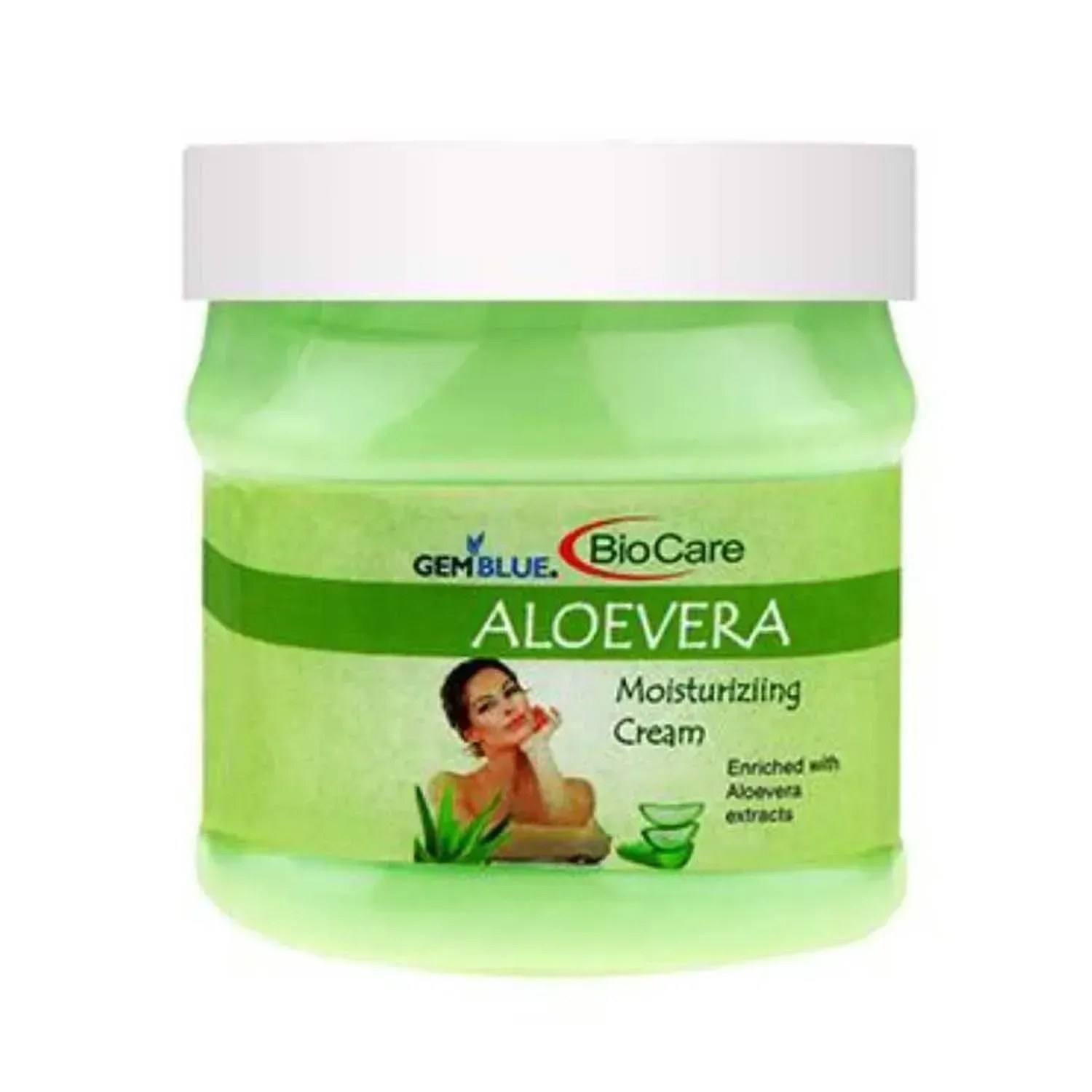 Gemblue Biocare | Gemblue Biocare Aloe Vera Moisturizing Cream - (500ml)