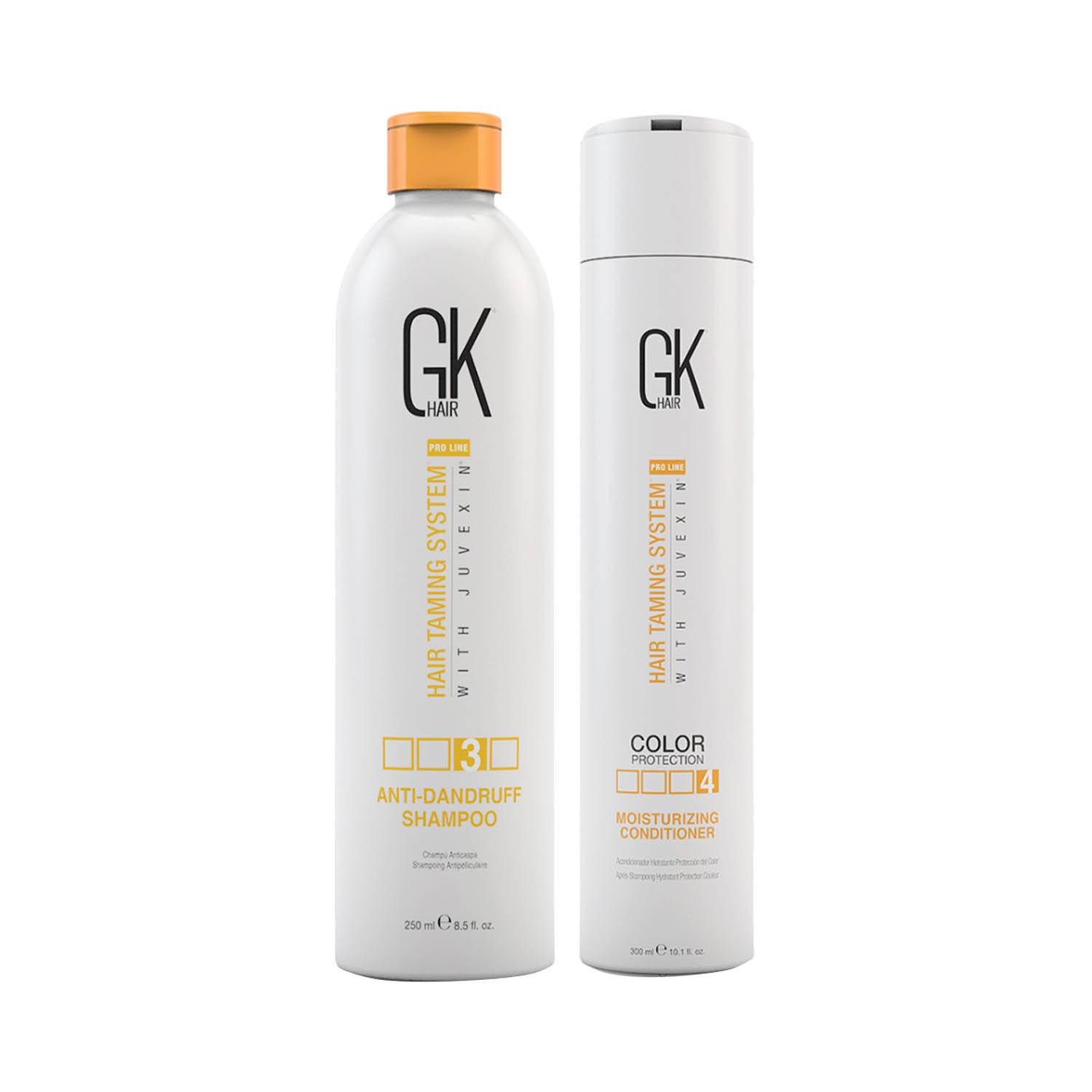 GK Hair | GK Hair Anti Dandruff Shampoo 250ml with Moisturizing Conditioner 300ml