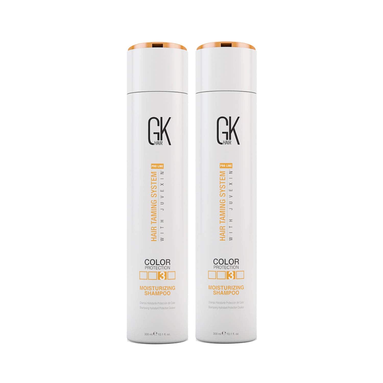 GK Hair | GK Hair Moisturizing Shampoo(300 ml) Pack of 2 Combo