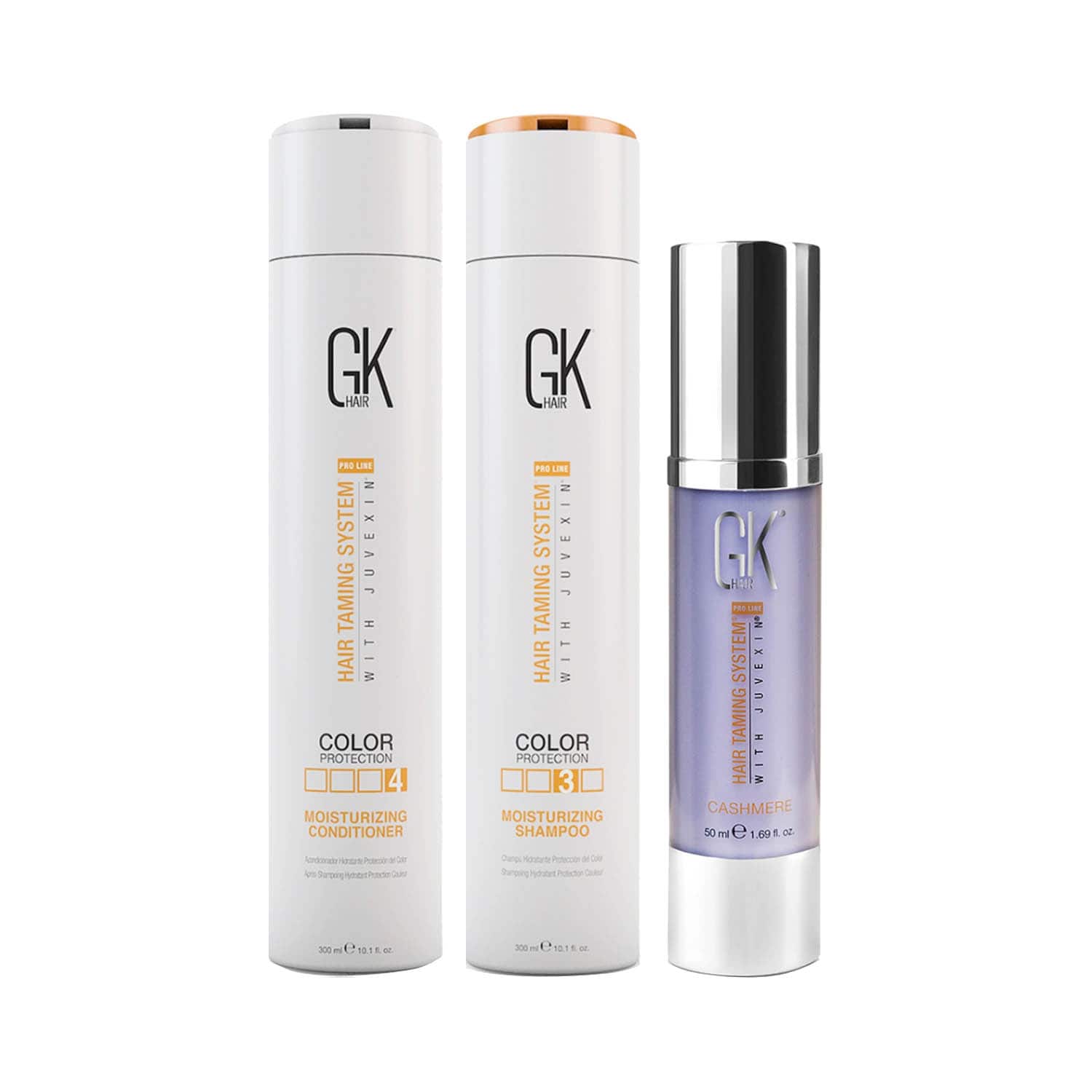 GK Hair | GK Hair Moisturizing Shampoo and Conditioner(300 ml) with Cashmere (50 ml)