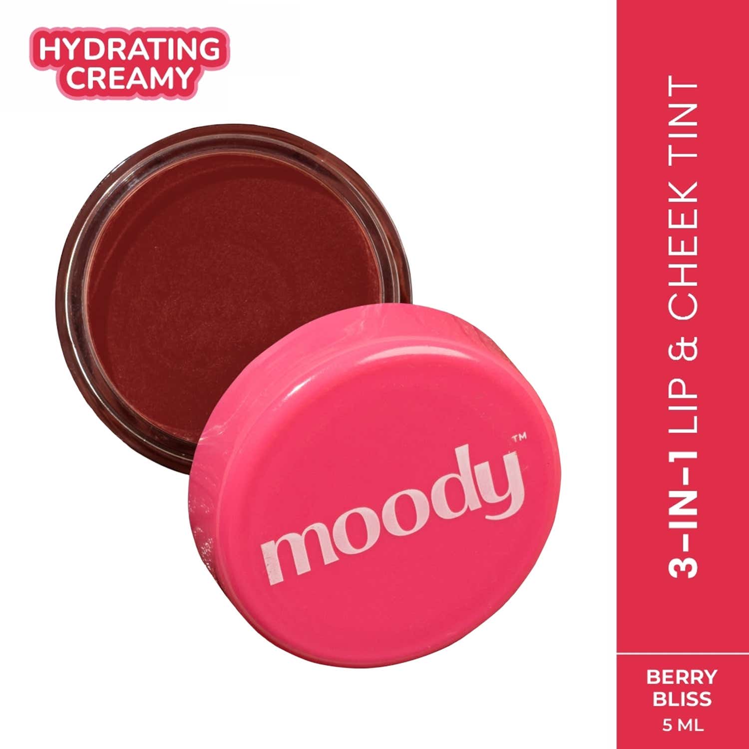 Moody | Moody Plush Lip & Cheek Tint - Berry Bliss (5 g)