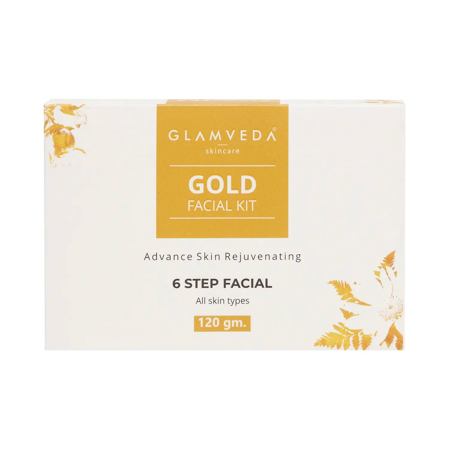 Glamveda | Glamveda Gold Rejuvenating Facial Kit (120g)