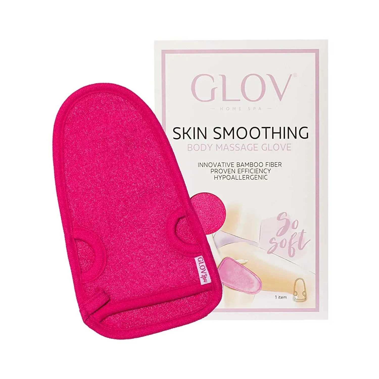 Glov | Glov Skin Smoothing Body Massage Glove - Pink (50 g)
