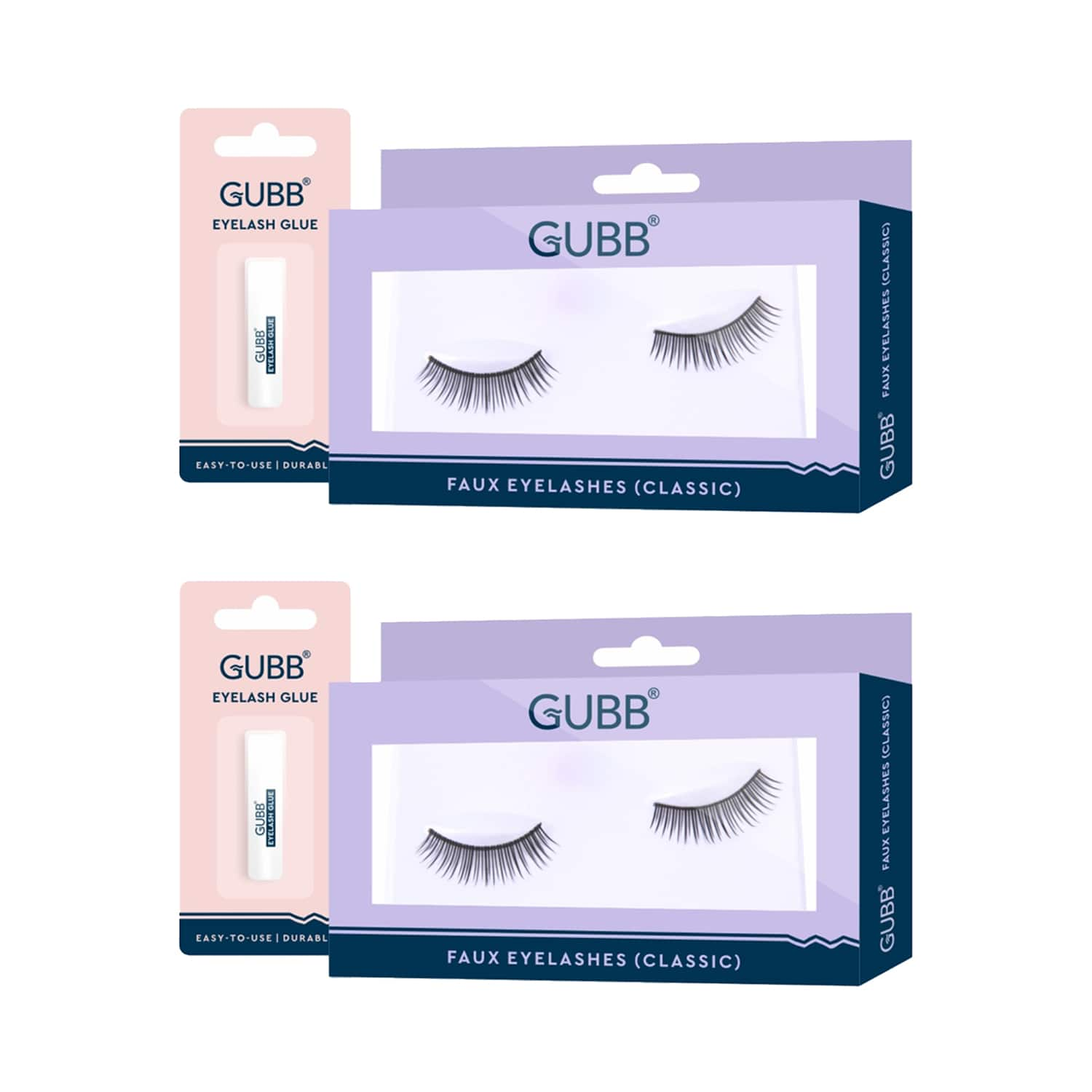 GUBB | GUBB Eyelash Party Style Pack Of 2 Combo