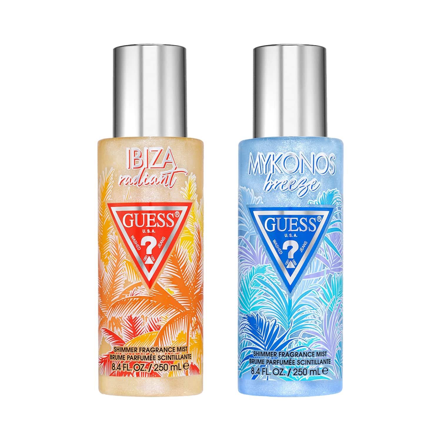 Guess | Guess Destination Ibiza + Mykonos Body Mist (Pack of 2) Combo