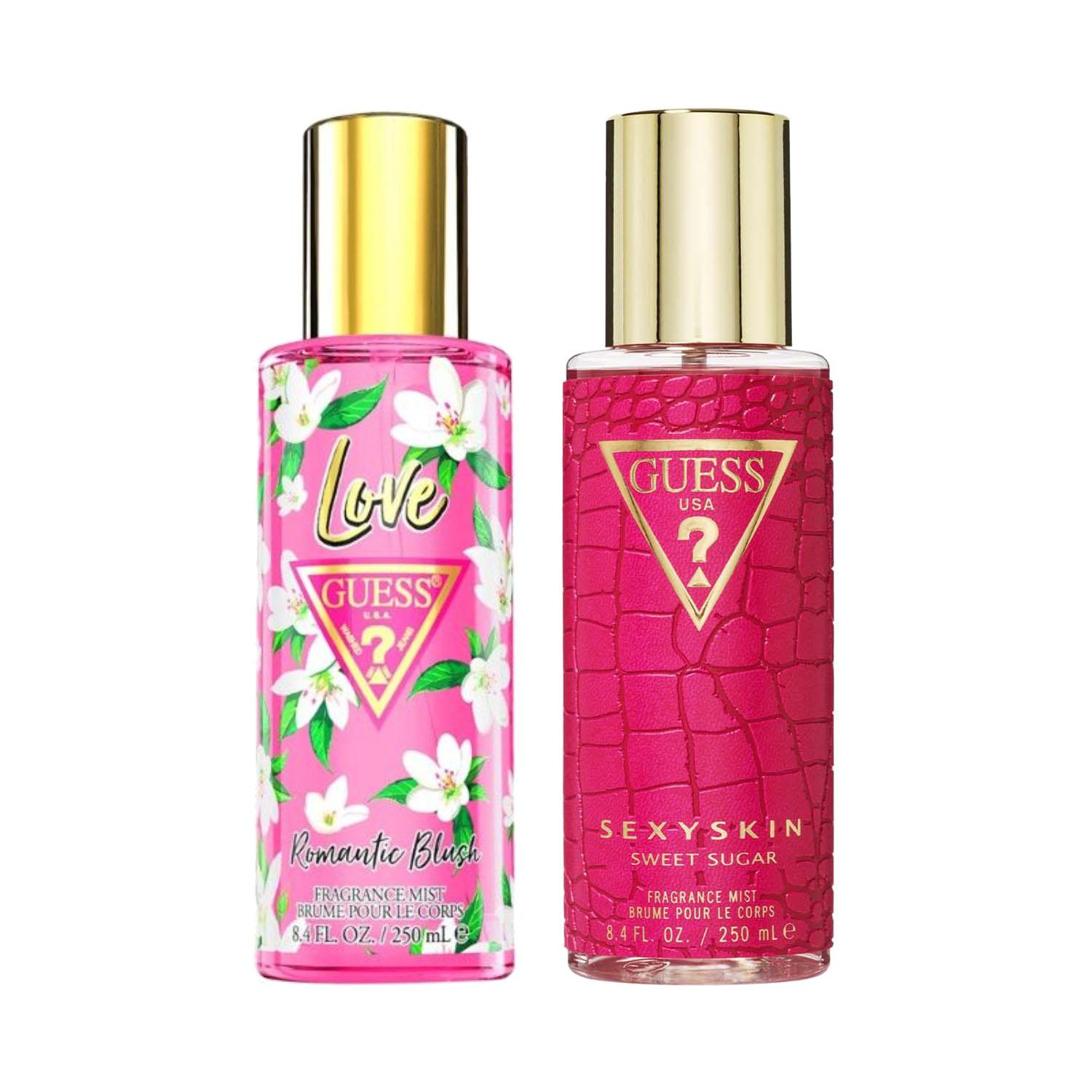 Guess | Guess Love Sun + Sexy Skin Body Mist (Pack of 2)