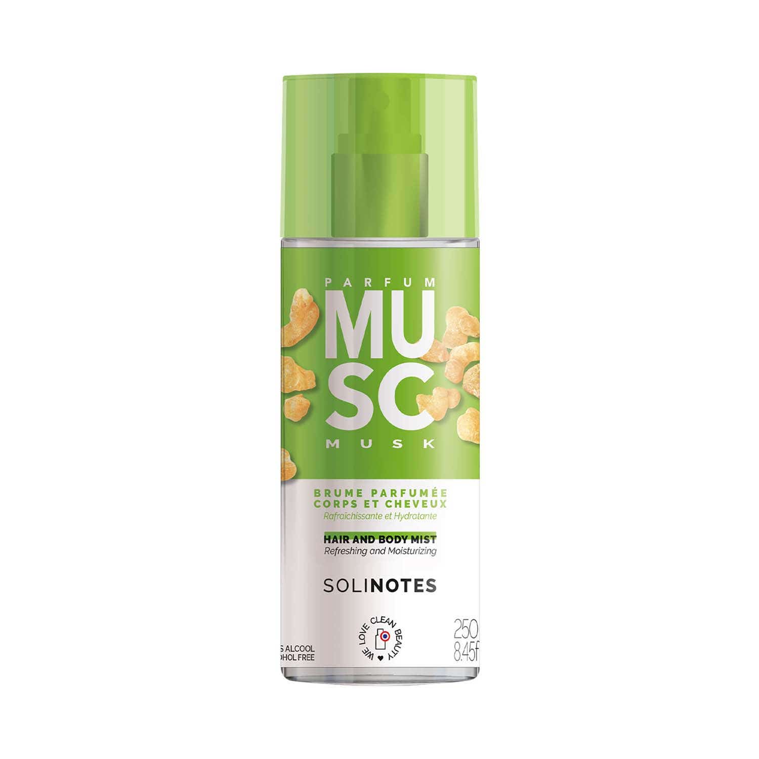 SOLINOTES | SOLINOTES Musc Hair & Body Mist (250 ml)
