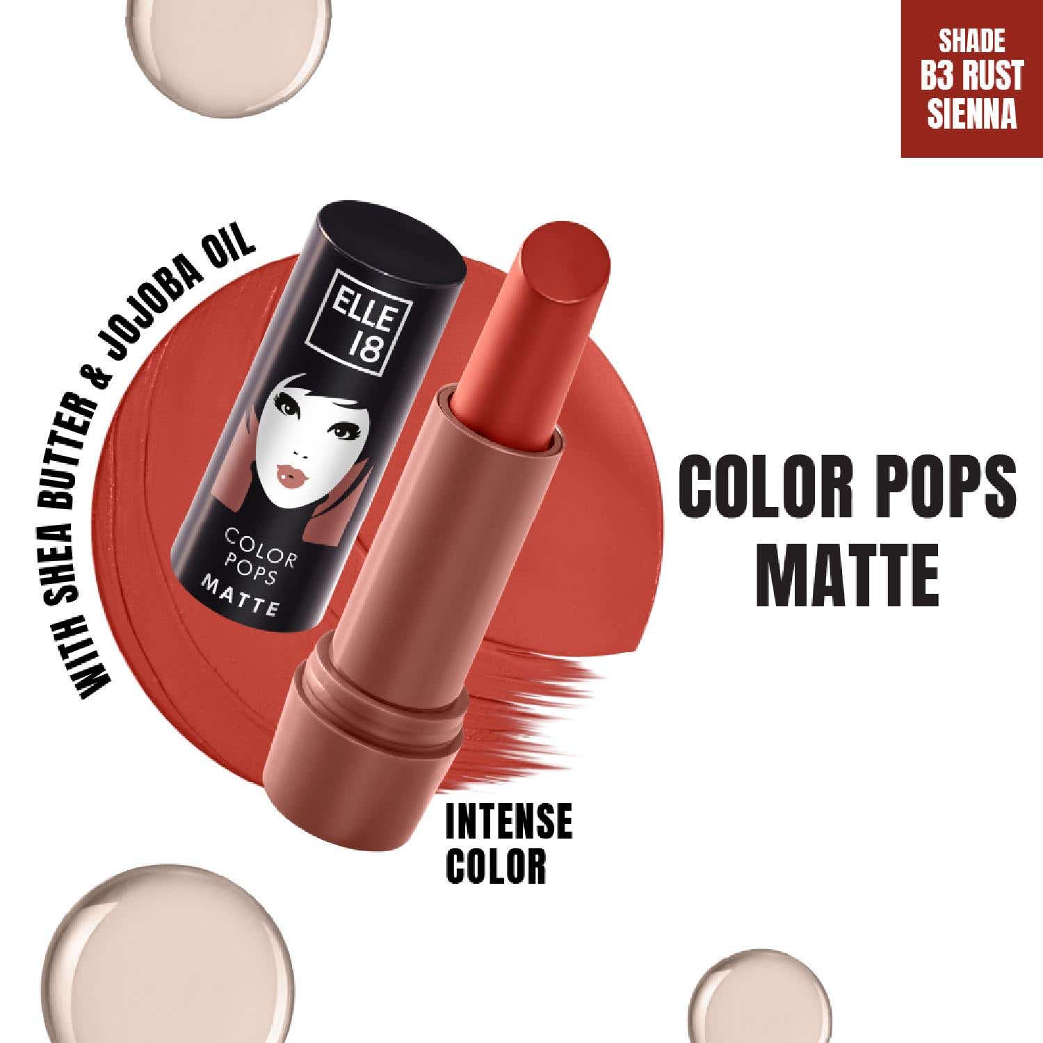 Elle 18 | Elle 18 Color Pop Matte Lip Color - B3 Rust Sienna (4.3g)